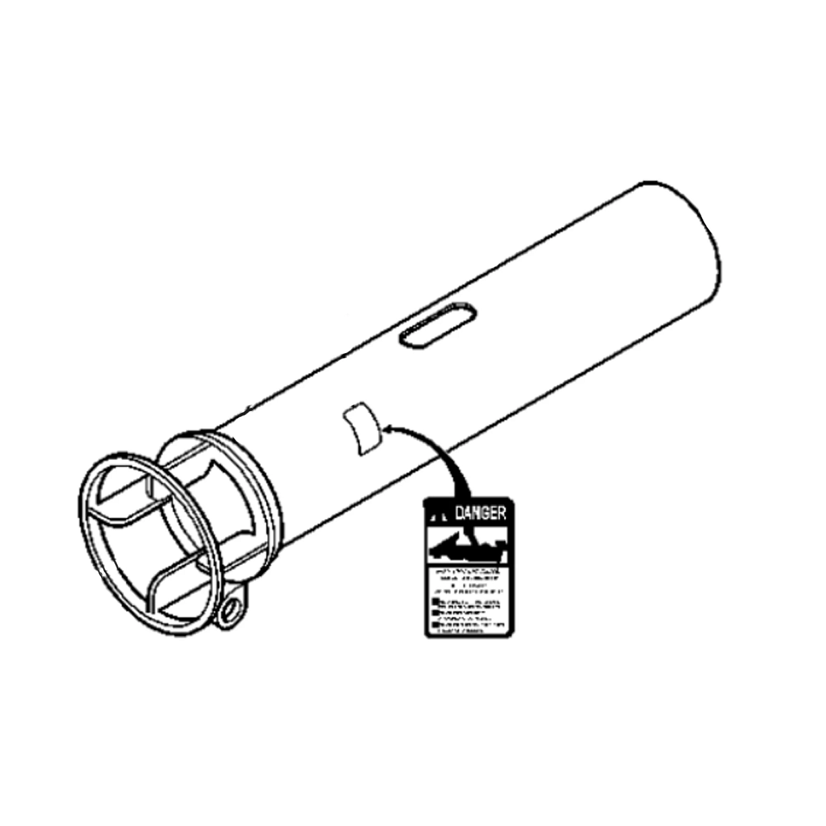 Powershaft Shield, Outer Guard Tube