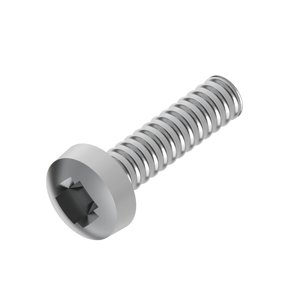 Bolt, M3X12 DIN7985 4.8 A2F