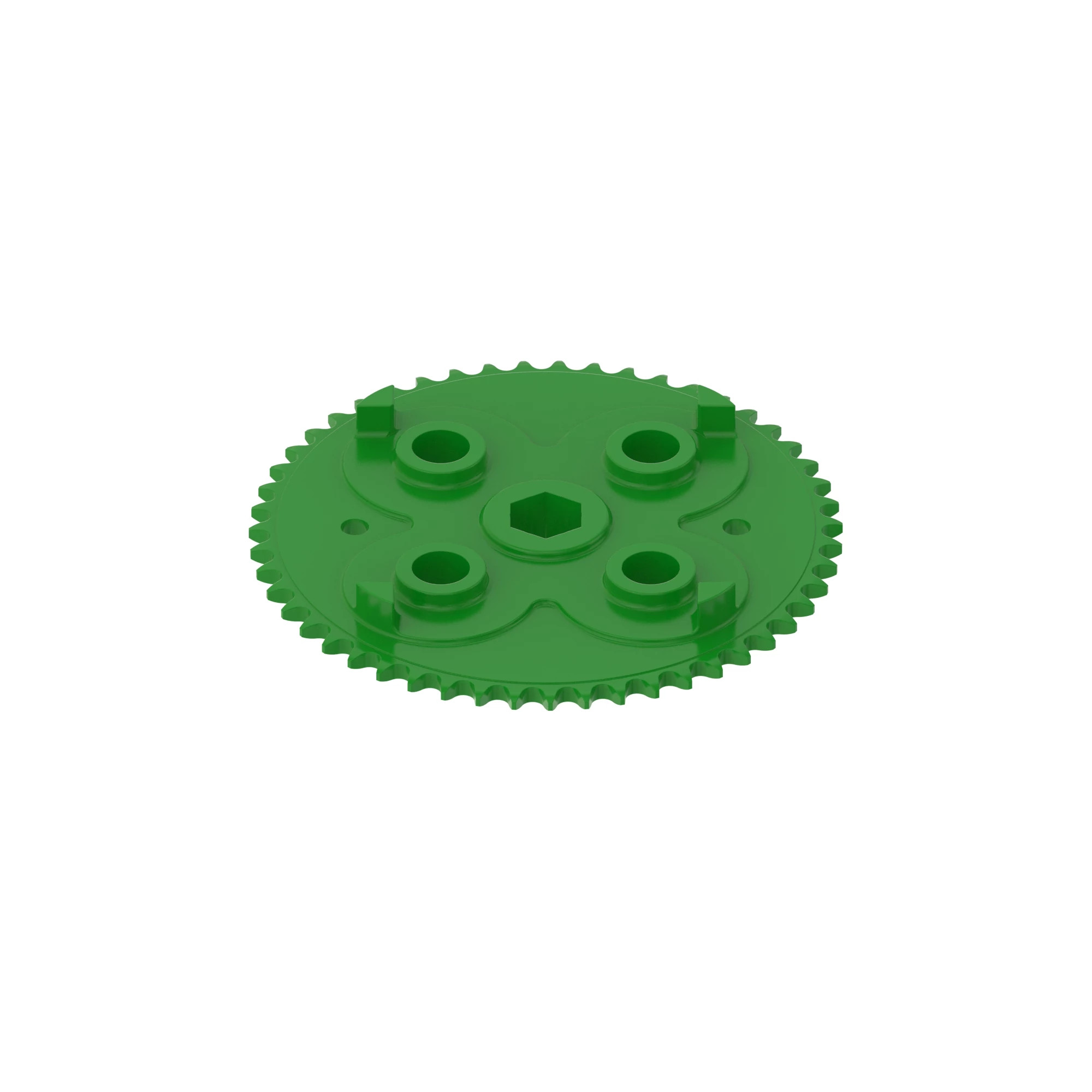 ⚙️ FH332374: Piñón de Cadena del Carrete de Recogida John Deere 🚜