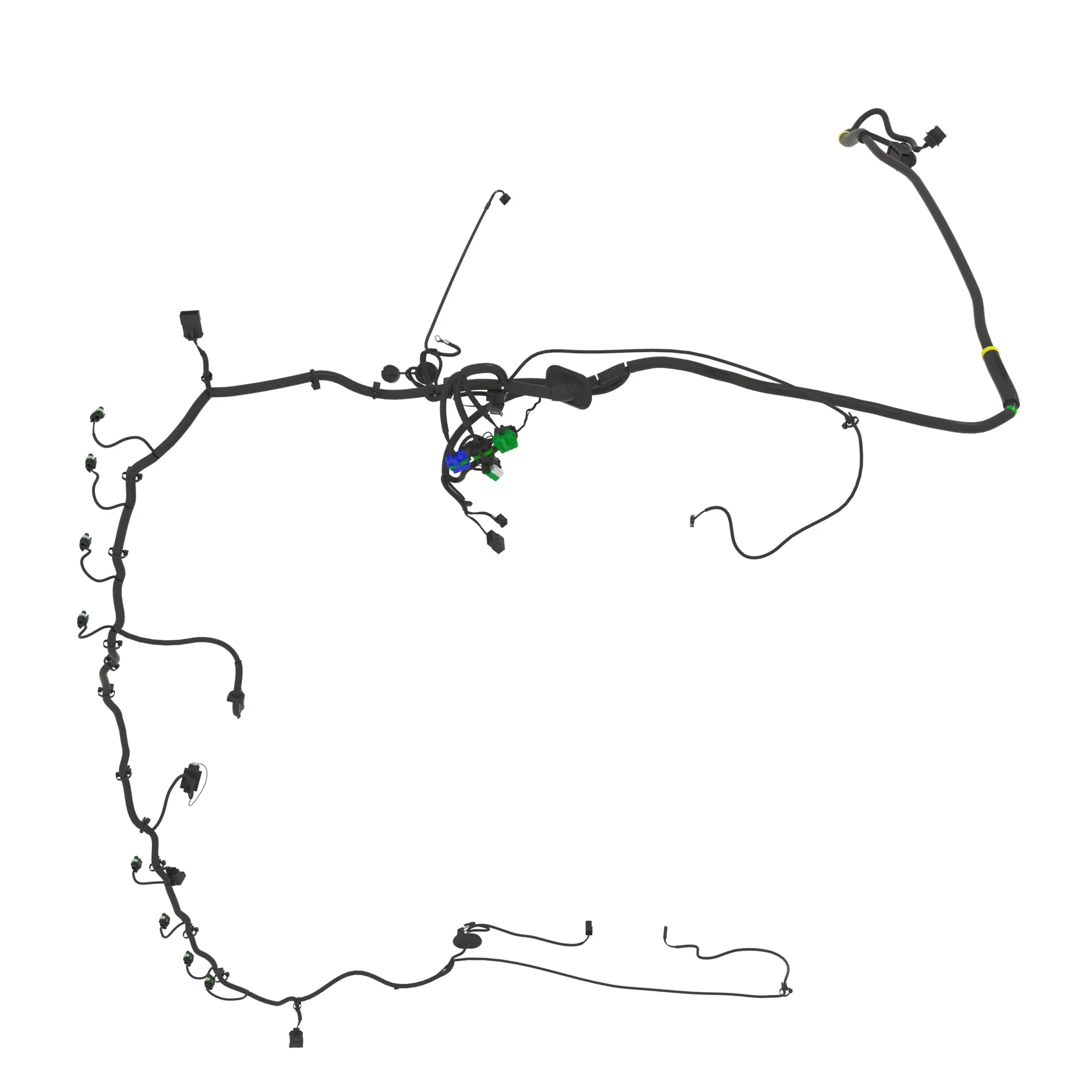 John Deere Single Cab Roof Wiring Harness - AL206980