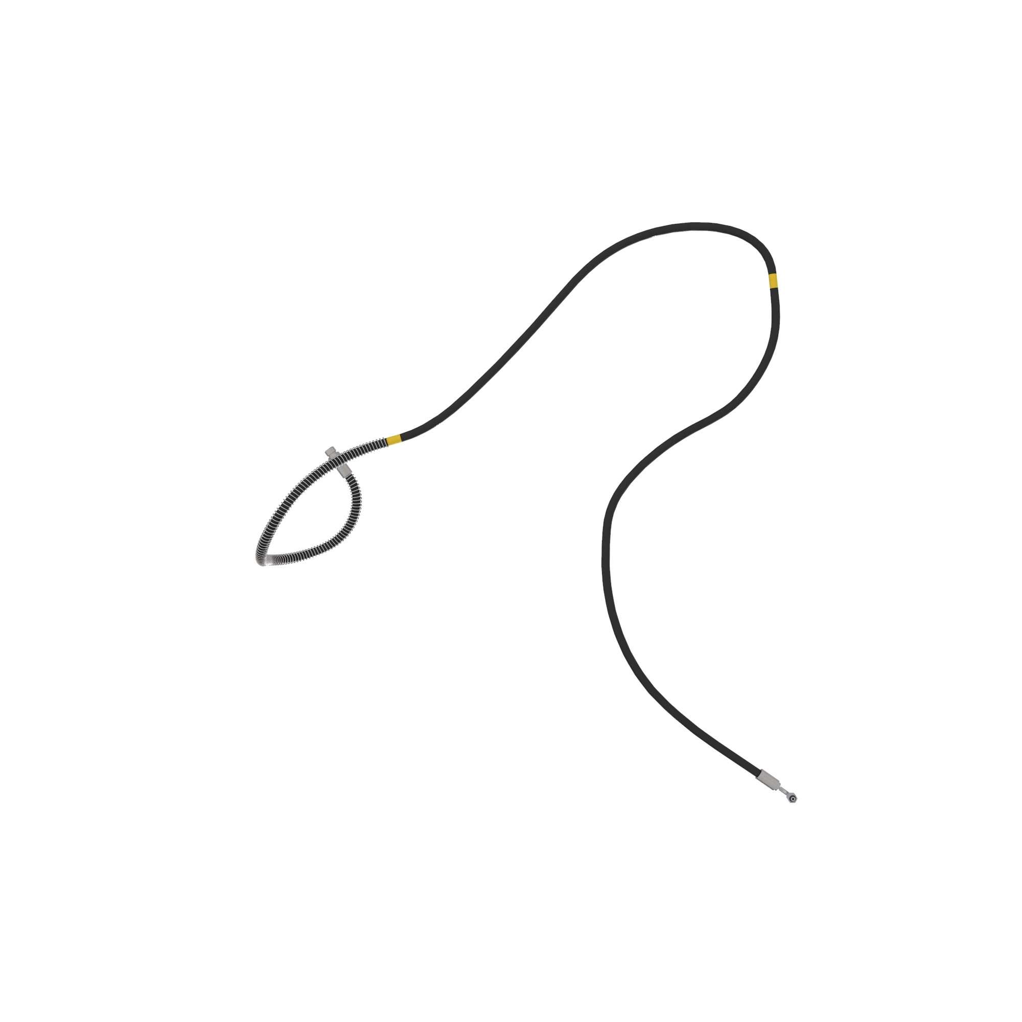 GREASE HOSE, SERVICE HOSE W/O GREAS