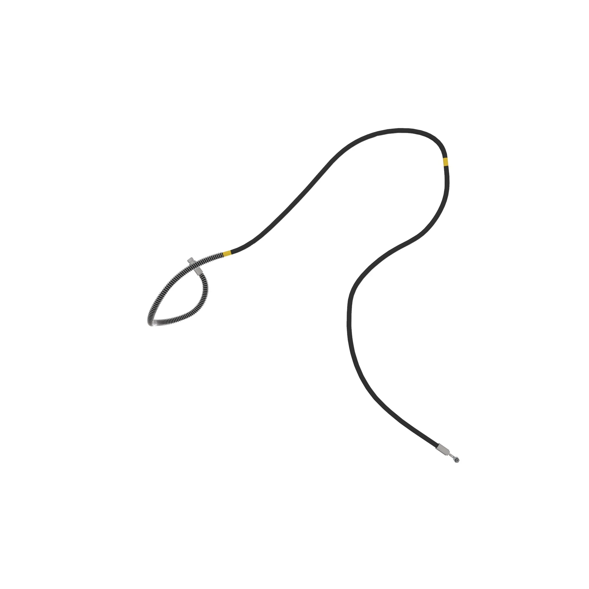 GREASE HOSE, SERVICE HOSE W/O GREAS