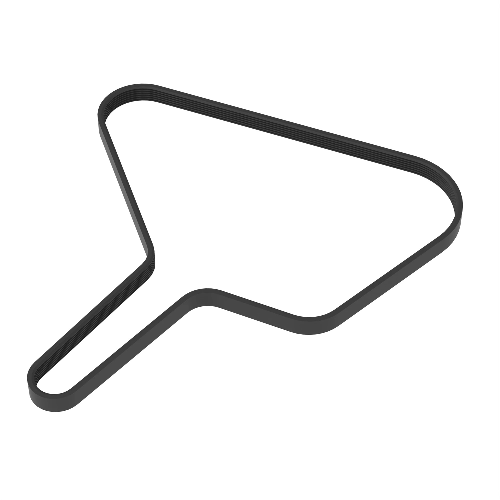 John Deere V-Belt for Alternator, Effective Length 1940 mm (76.4 inch) - T452270