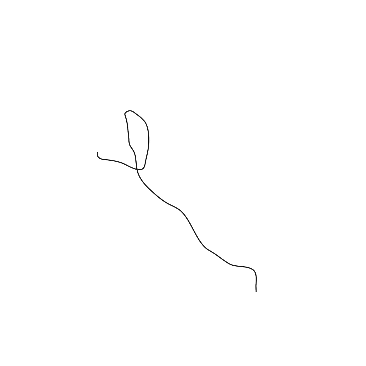 John Deere Fuel Cooler Hose - R262055