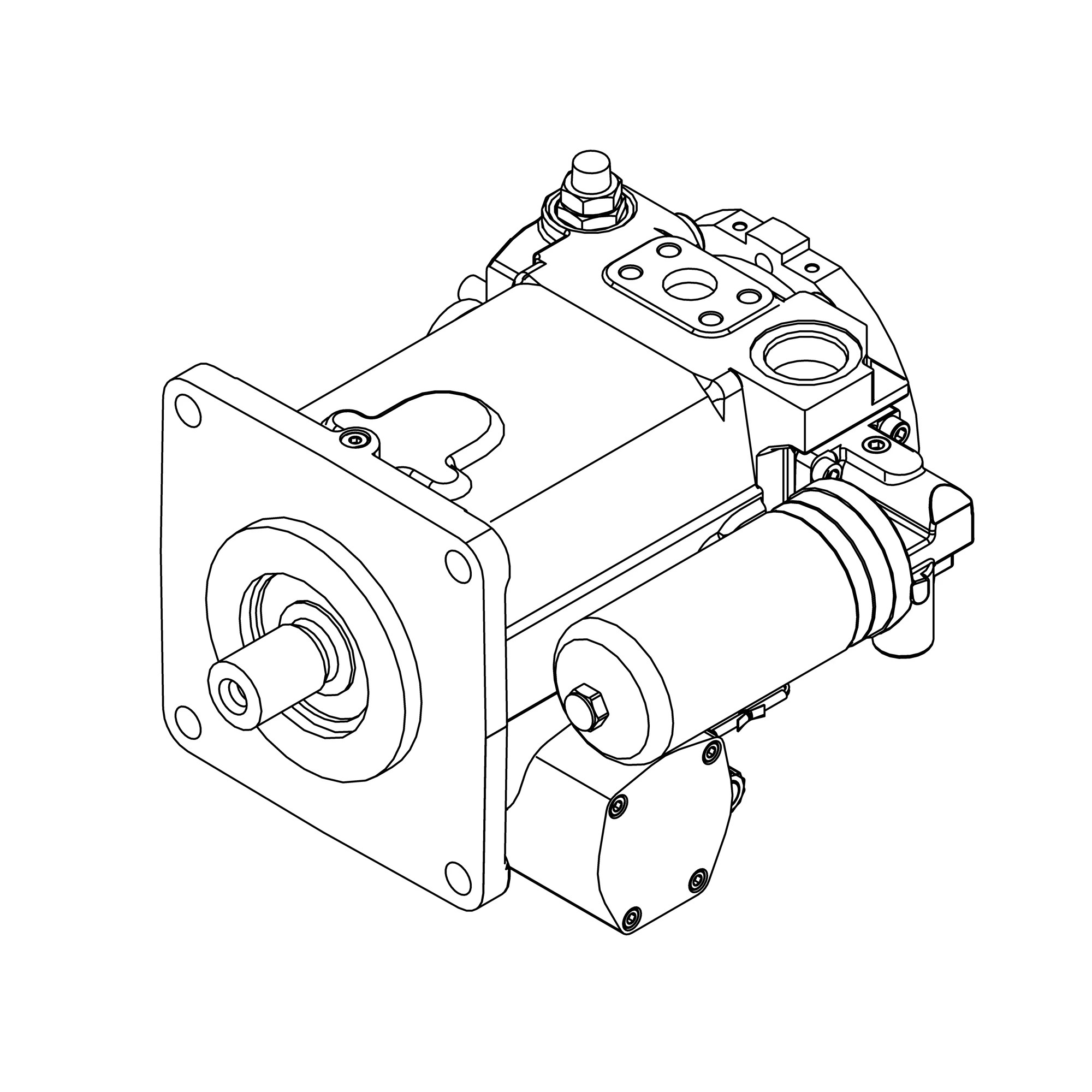 John Deere Propel Drive Hydraulic Axial Piston Pump - AN406360