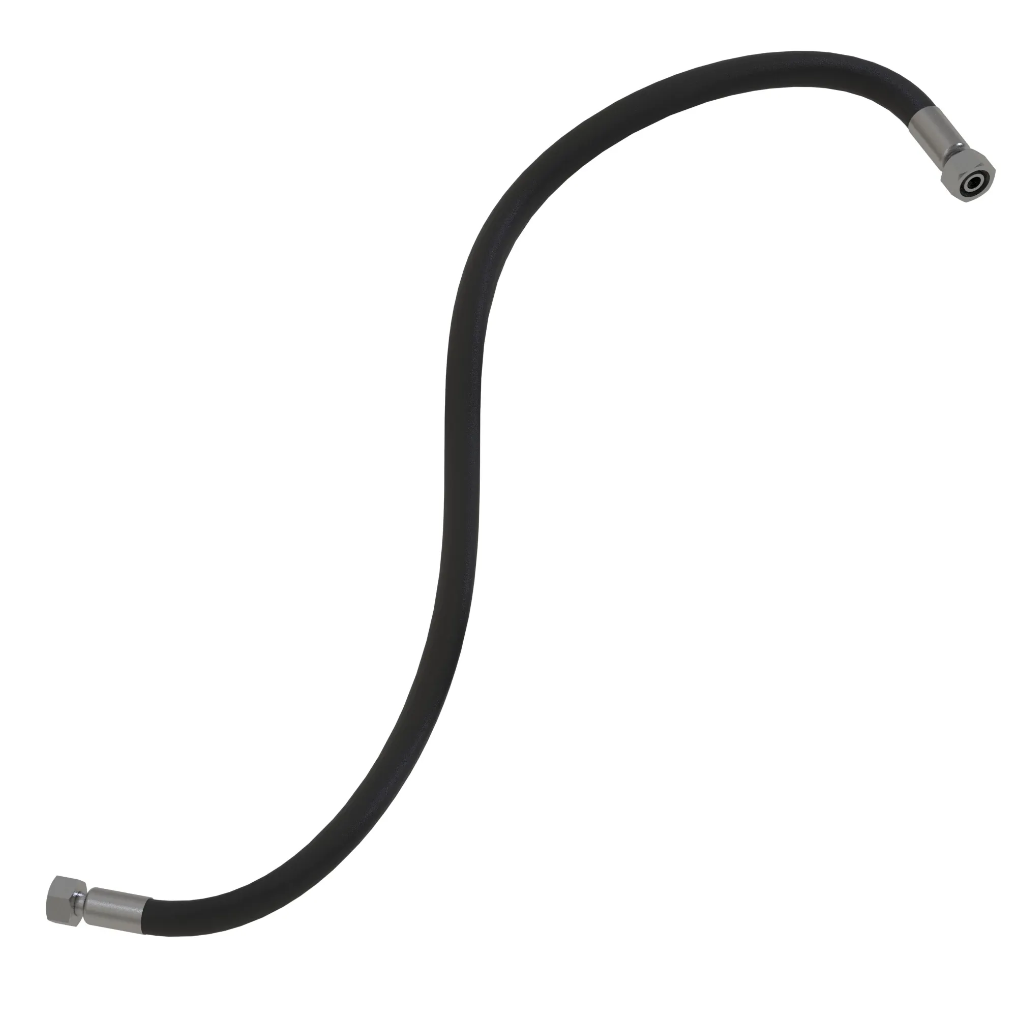 John Deere Hydraulic Hose with Straight End Fittings  - AT505423