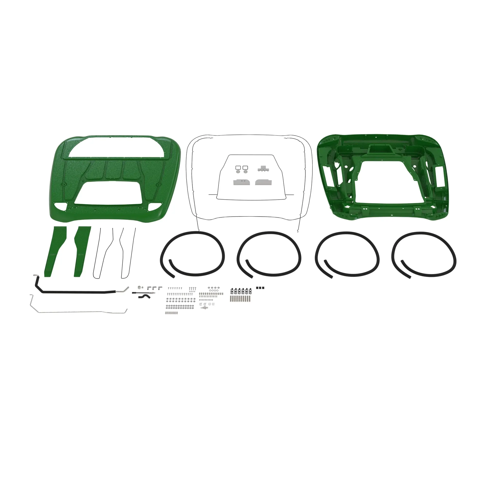 John Deere Roof Kit - SJ34019