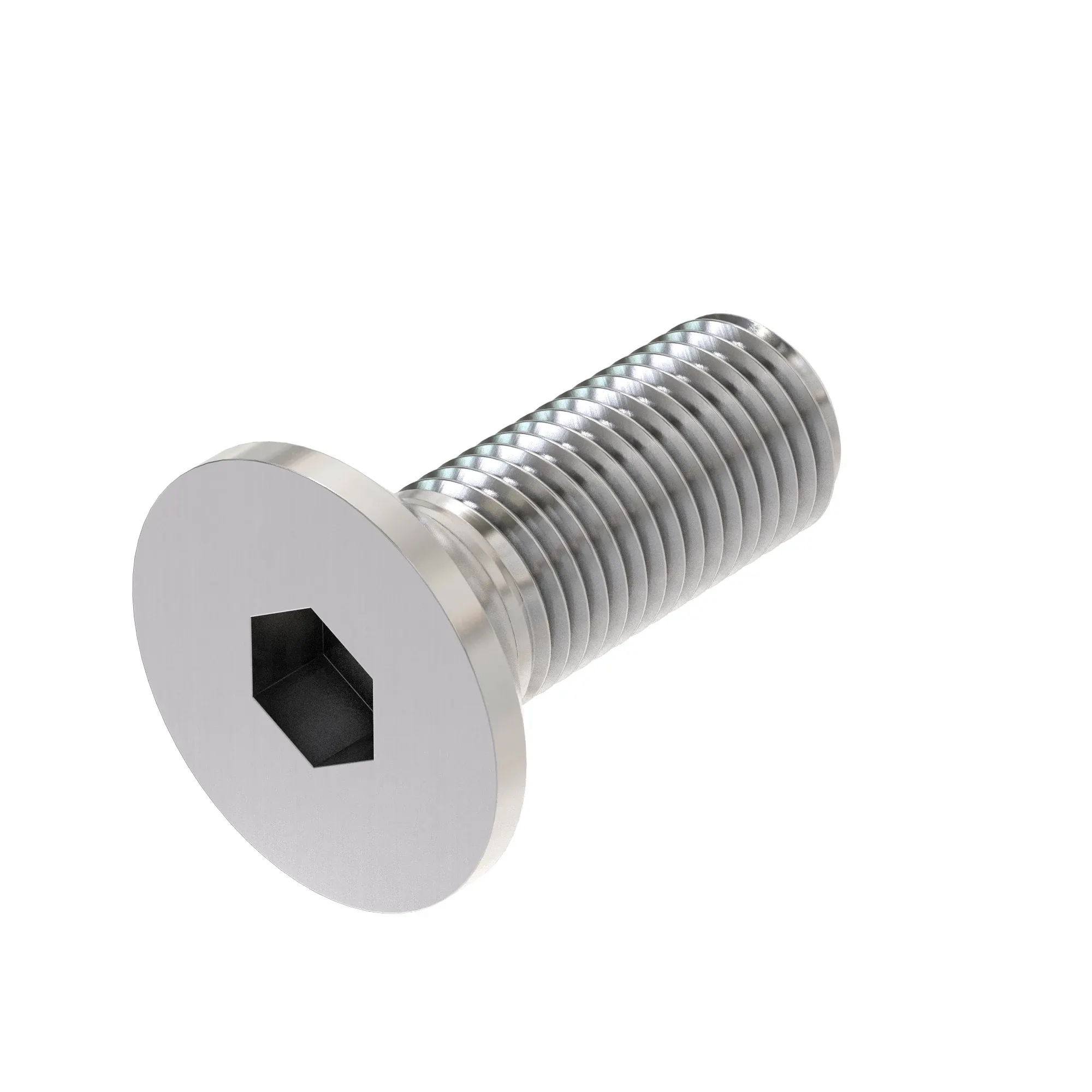SCREW, HEX FLAT CTSK HEAD, METRIC