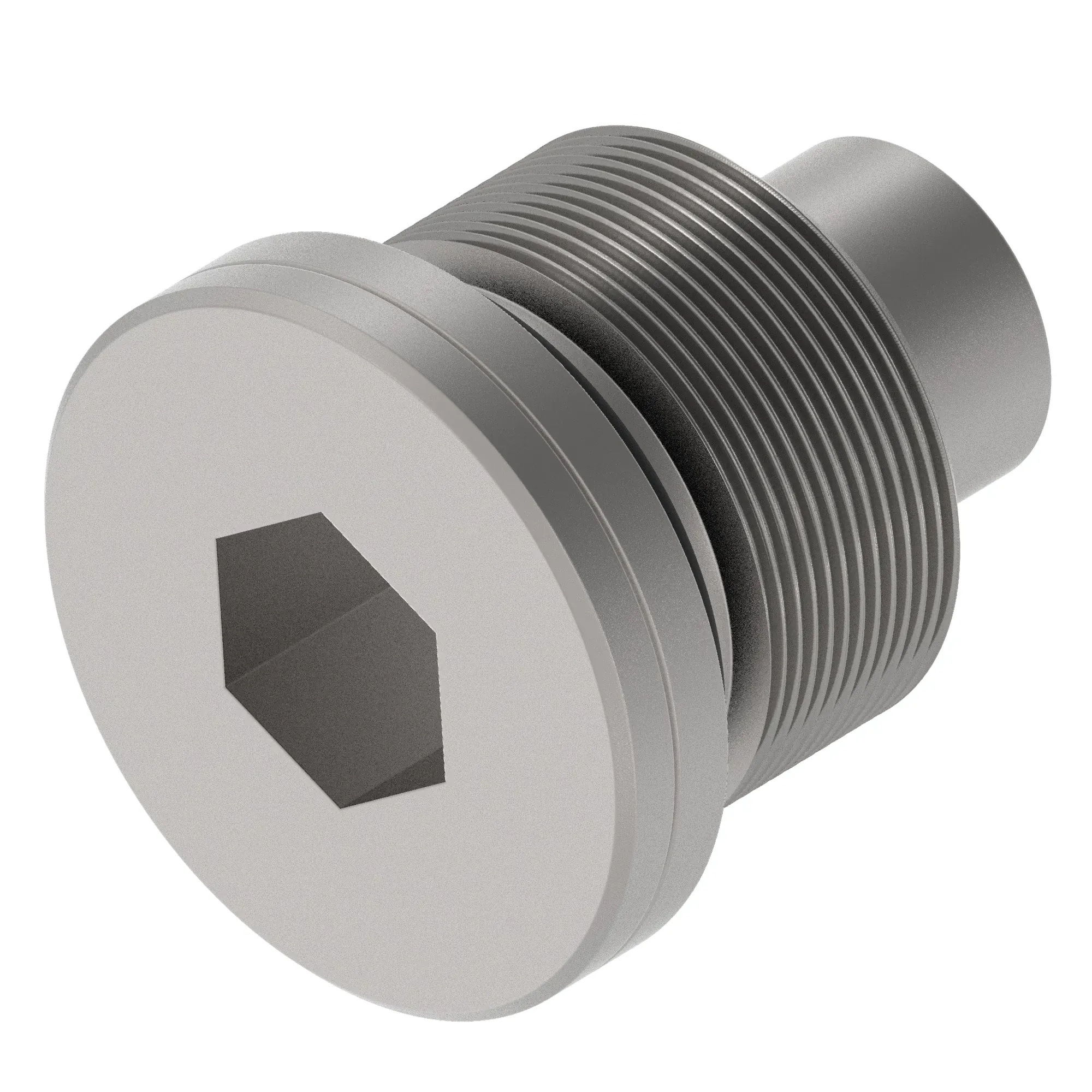 John Deere Straight Metric Thread-Recessed Drive Fitting Plug - RE591714