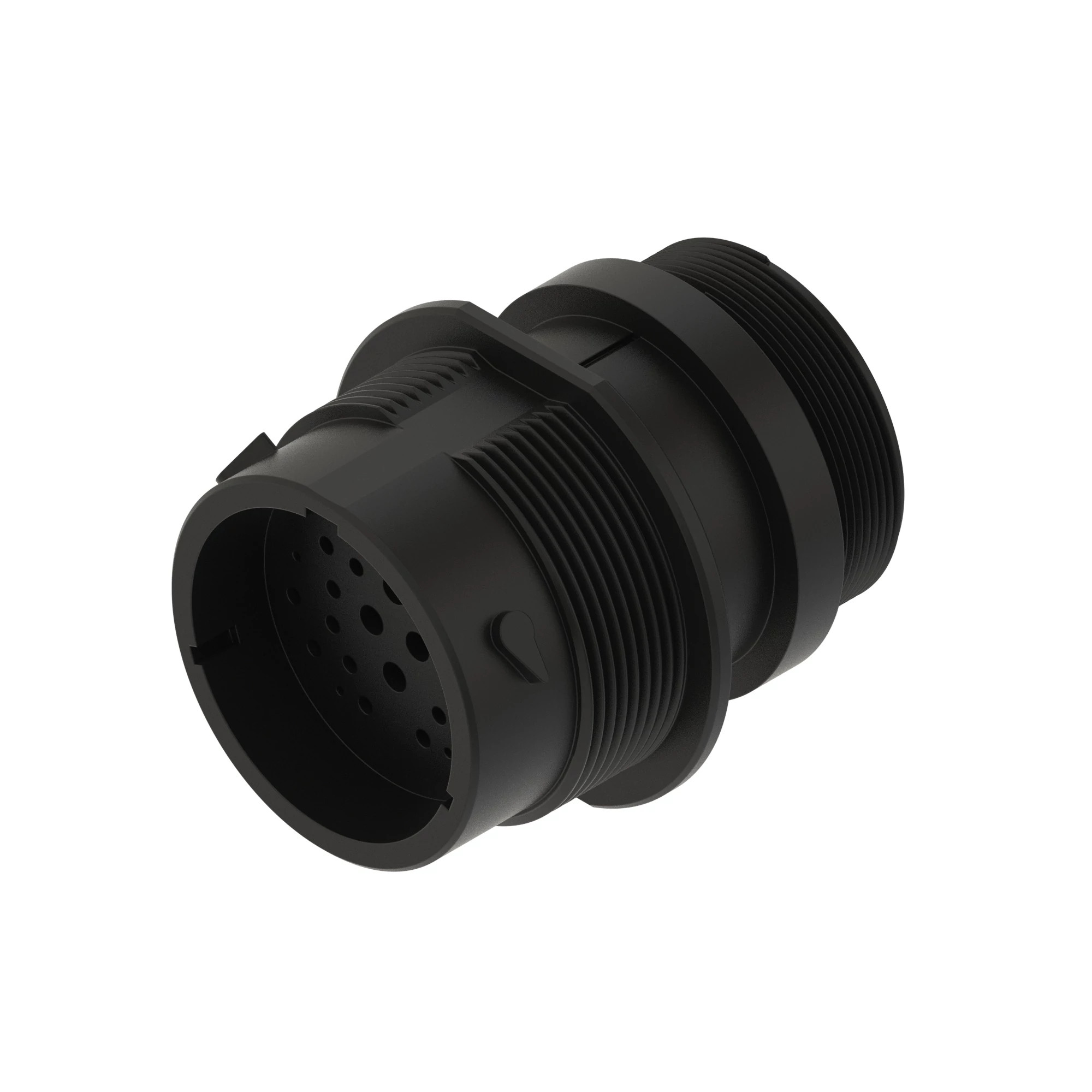 John Deere Black External Electrical Connector Housing, 29 Cavities - 57M10732