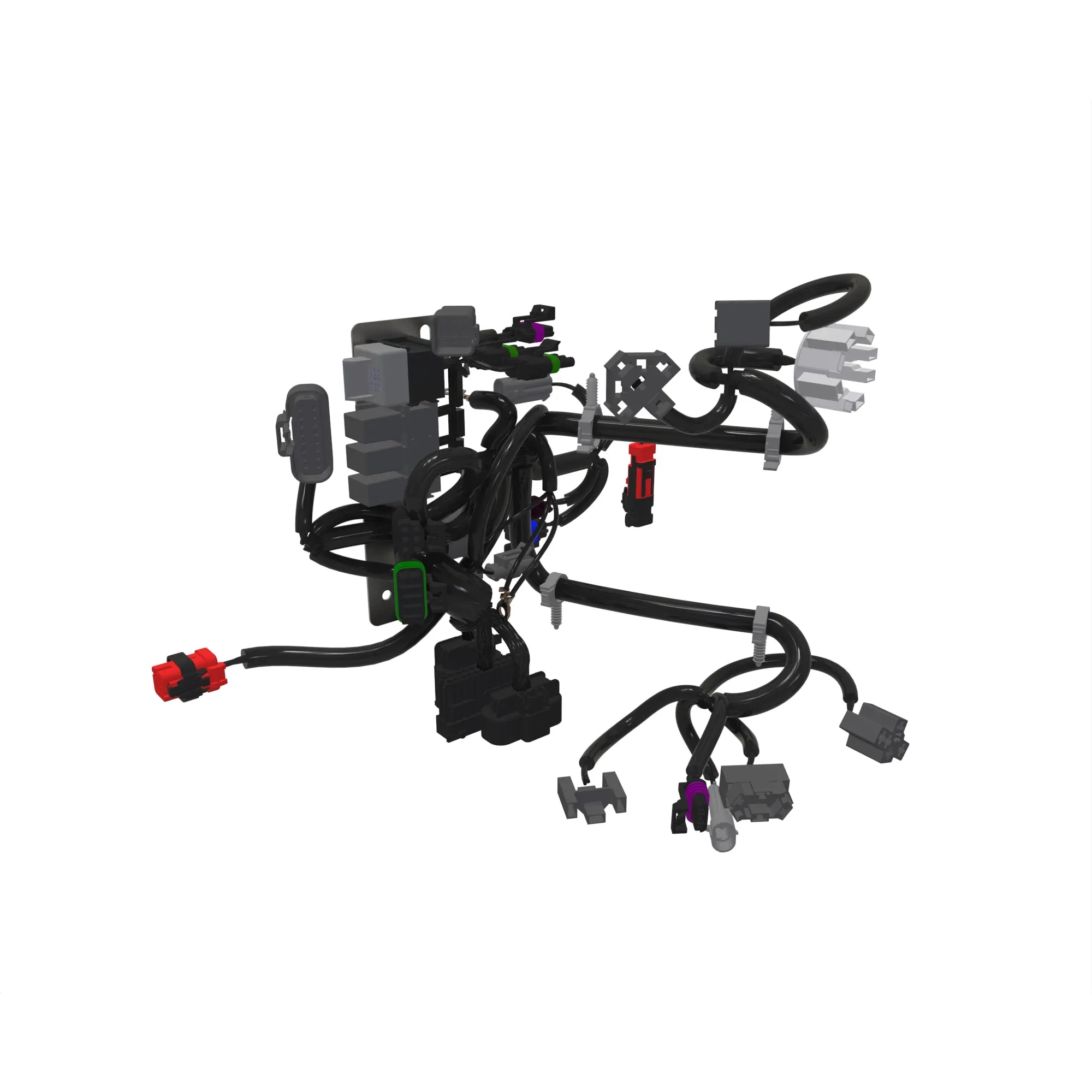 John Deere Cab Front Console Wiring Harness - SJ30545