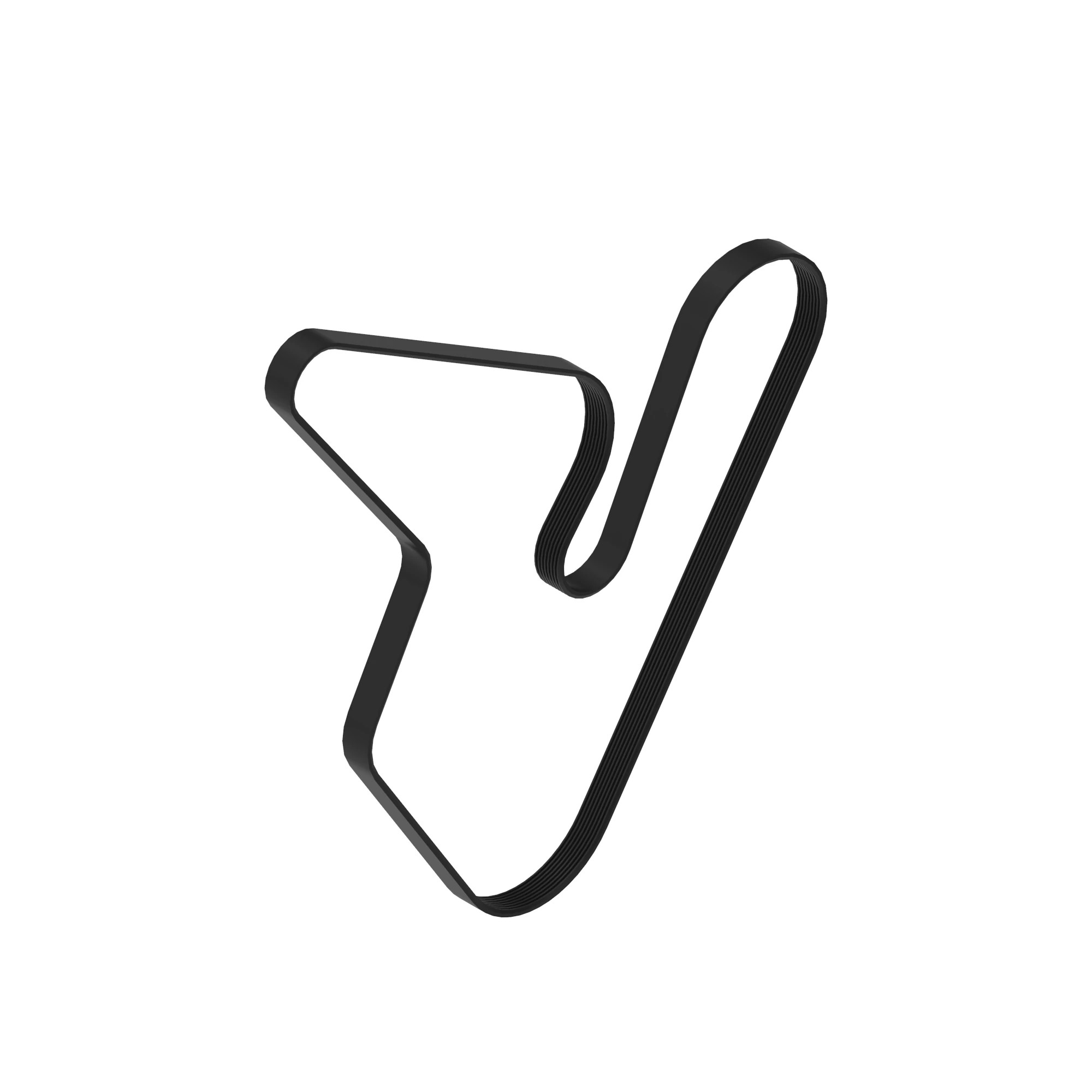 John Deere Engine Auxiliary Drive V-Belt, Effective Length 2260 mm (89 inch) - DZ118999