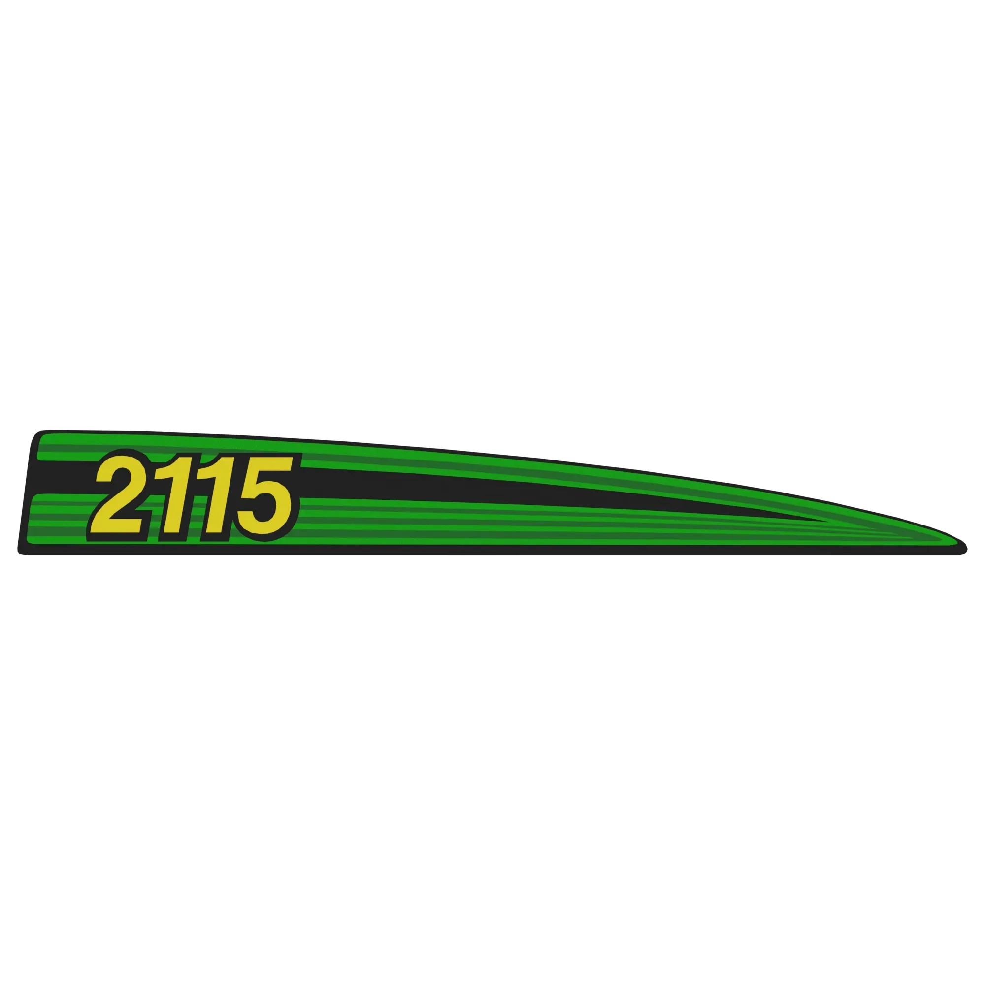 John Deere 2115 Decal, Right Side - CQ69442