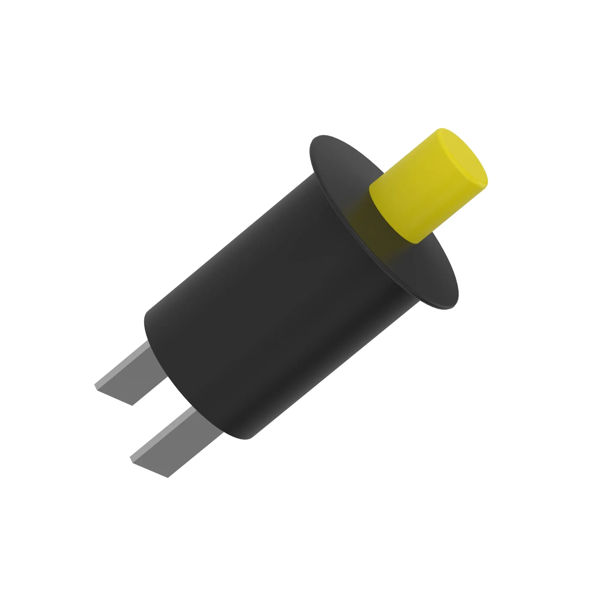 SWITCH, PUSH BUTTON (N/O), YELLOW