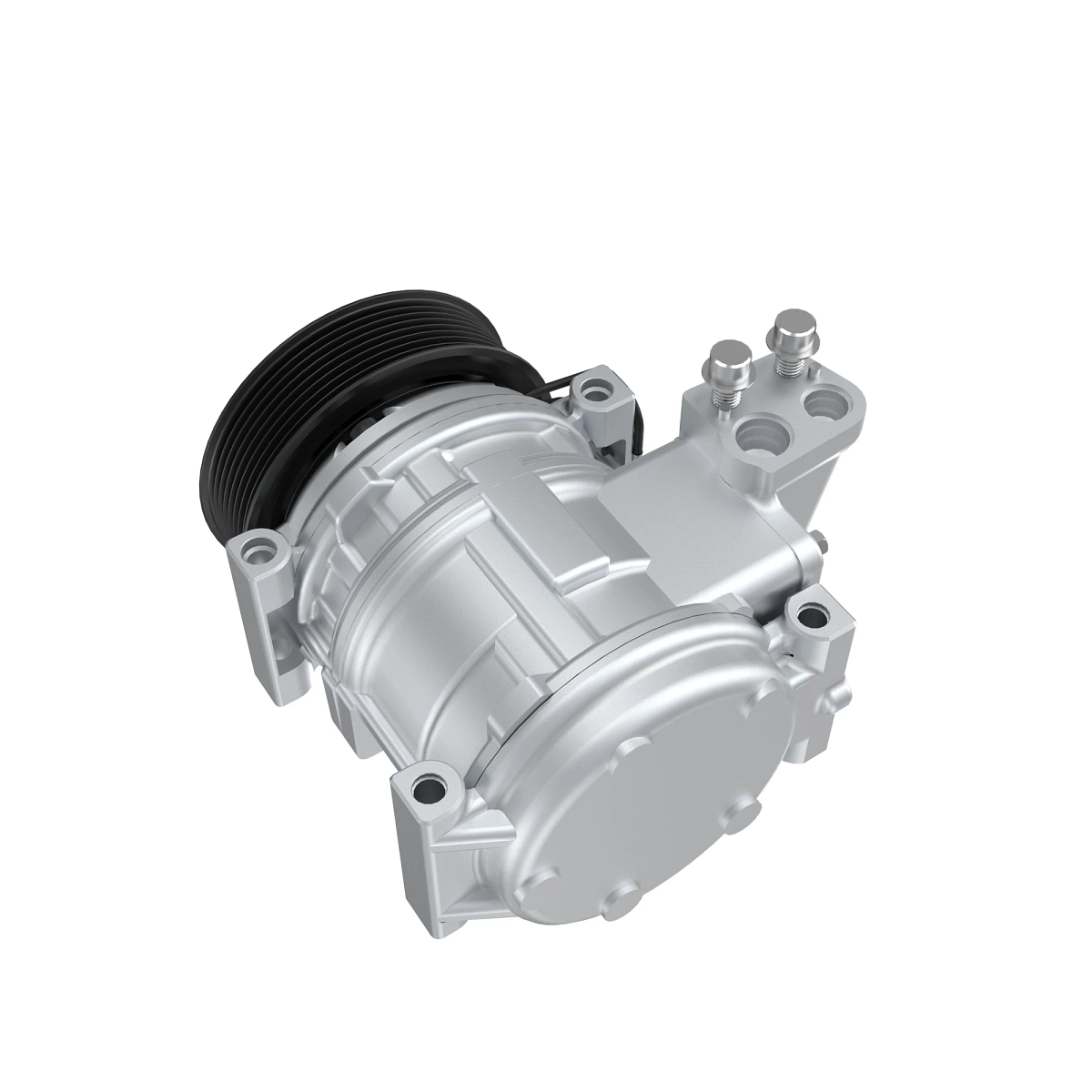John Deere Air Conditioning Compressor, 12 Volts - AL176857