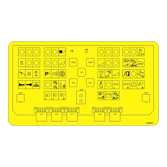 John Deere Label - HXE28511