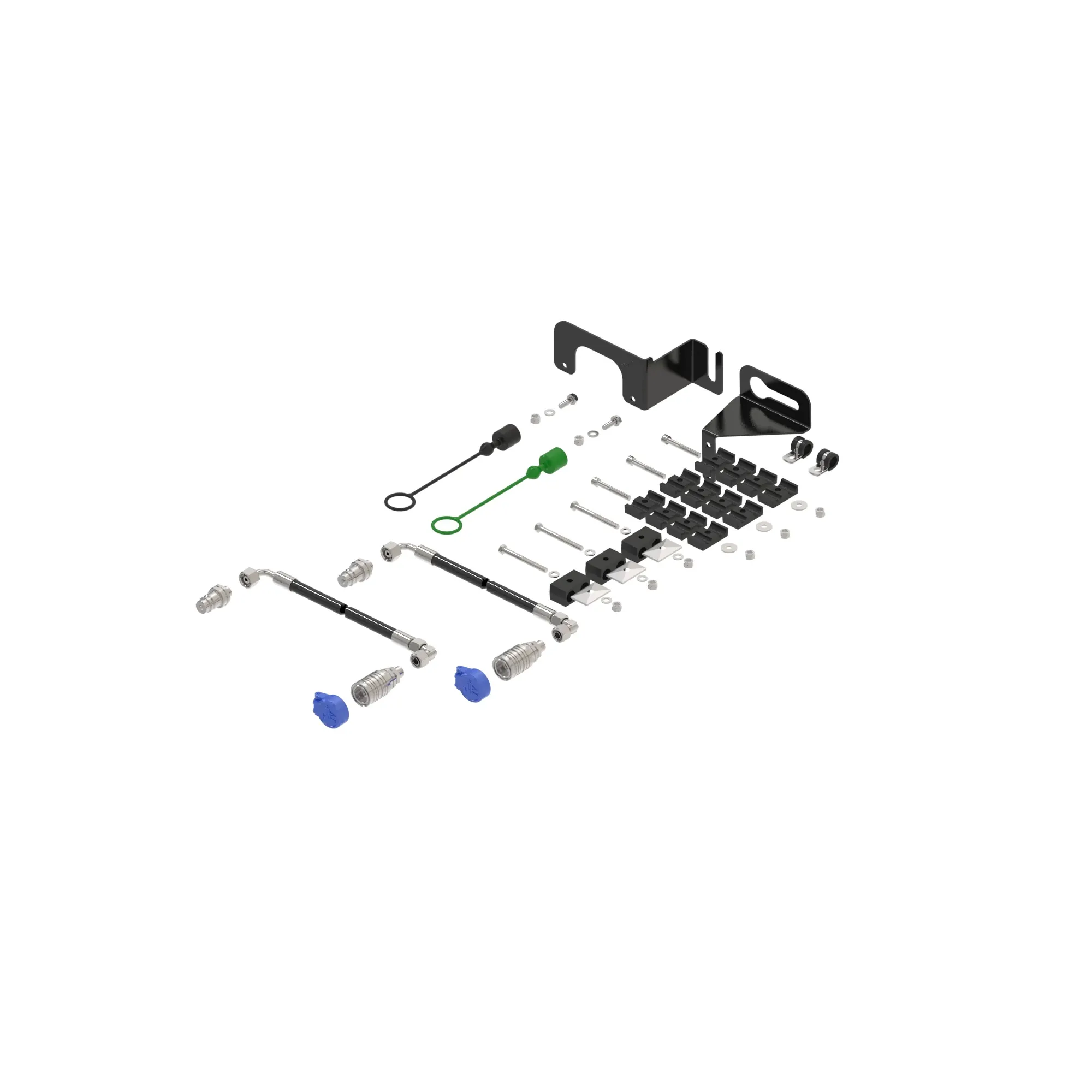 HITCH KIT, HYDRAULIC COUPLER KIT 2