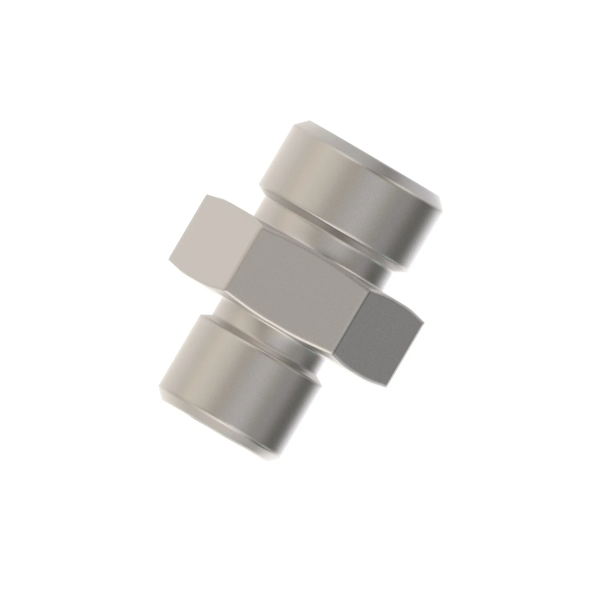 CHECK VALVE, ADAPTER -6 ORB, -6 ORFS W/ METRIC HEX