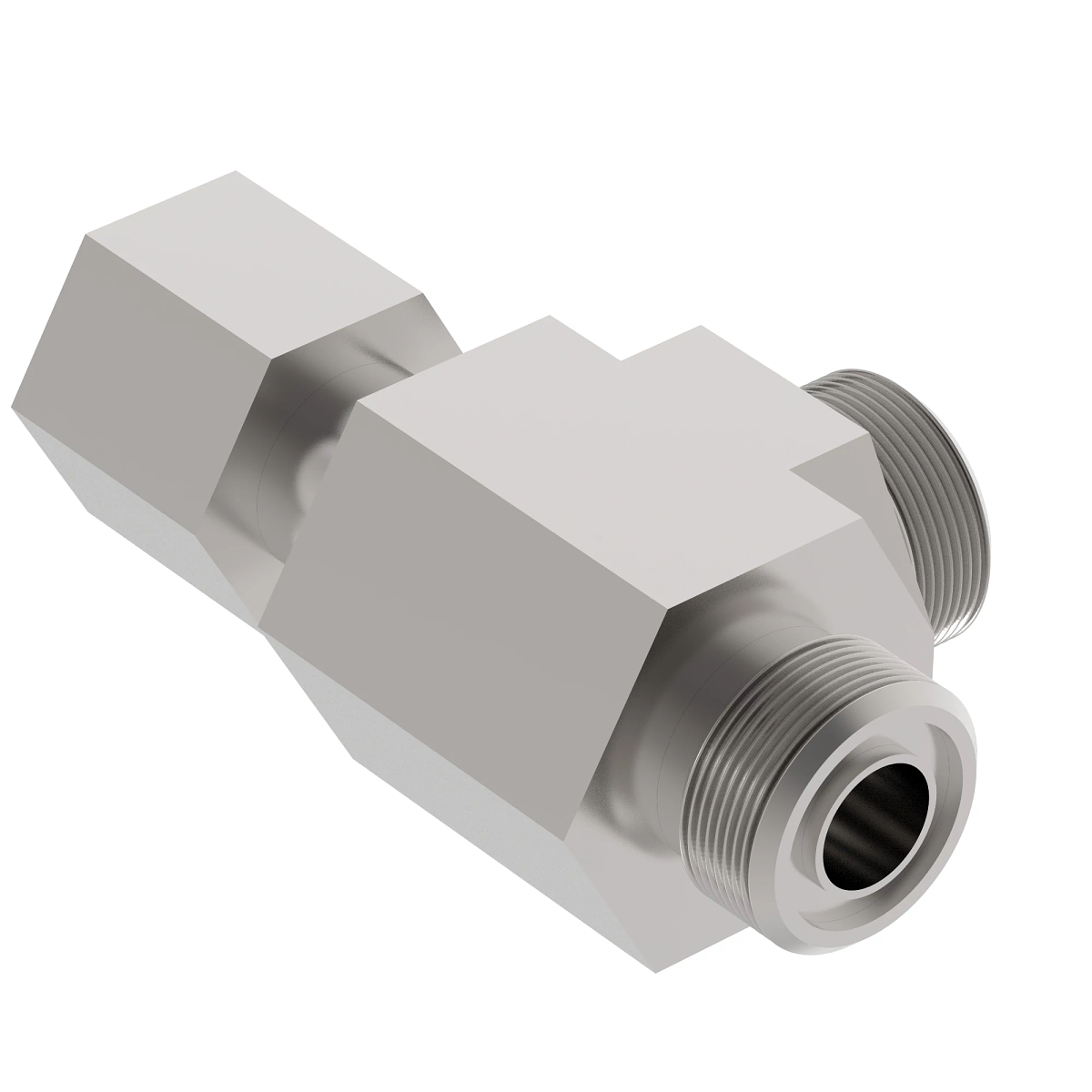 FITTING, 37 DEGREE FLARE SWIVEL RUN