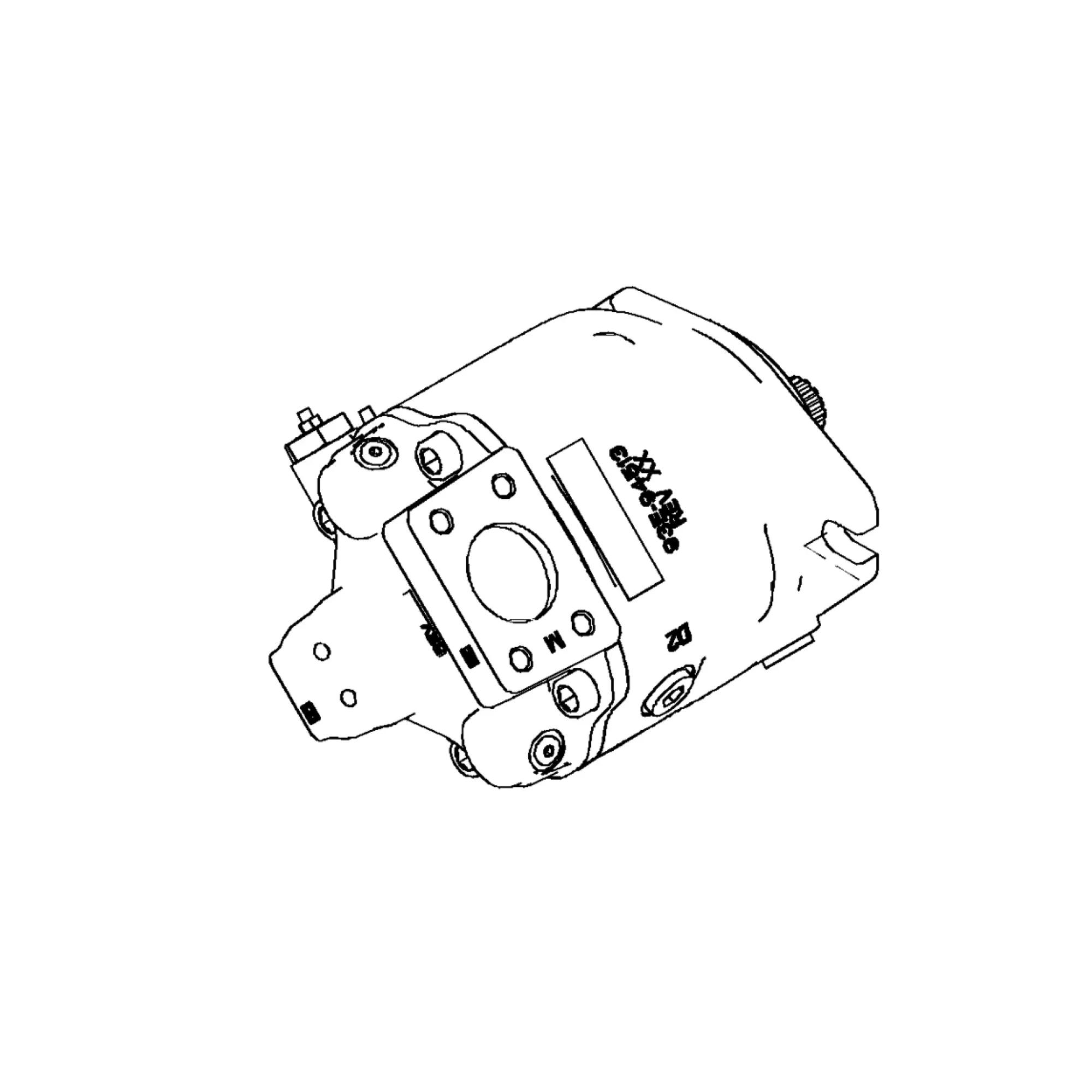 John Deere Hydraulic Pump - AT406948