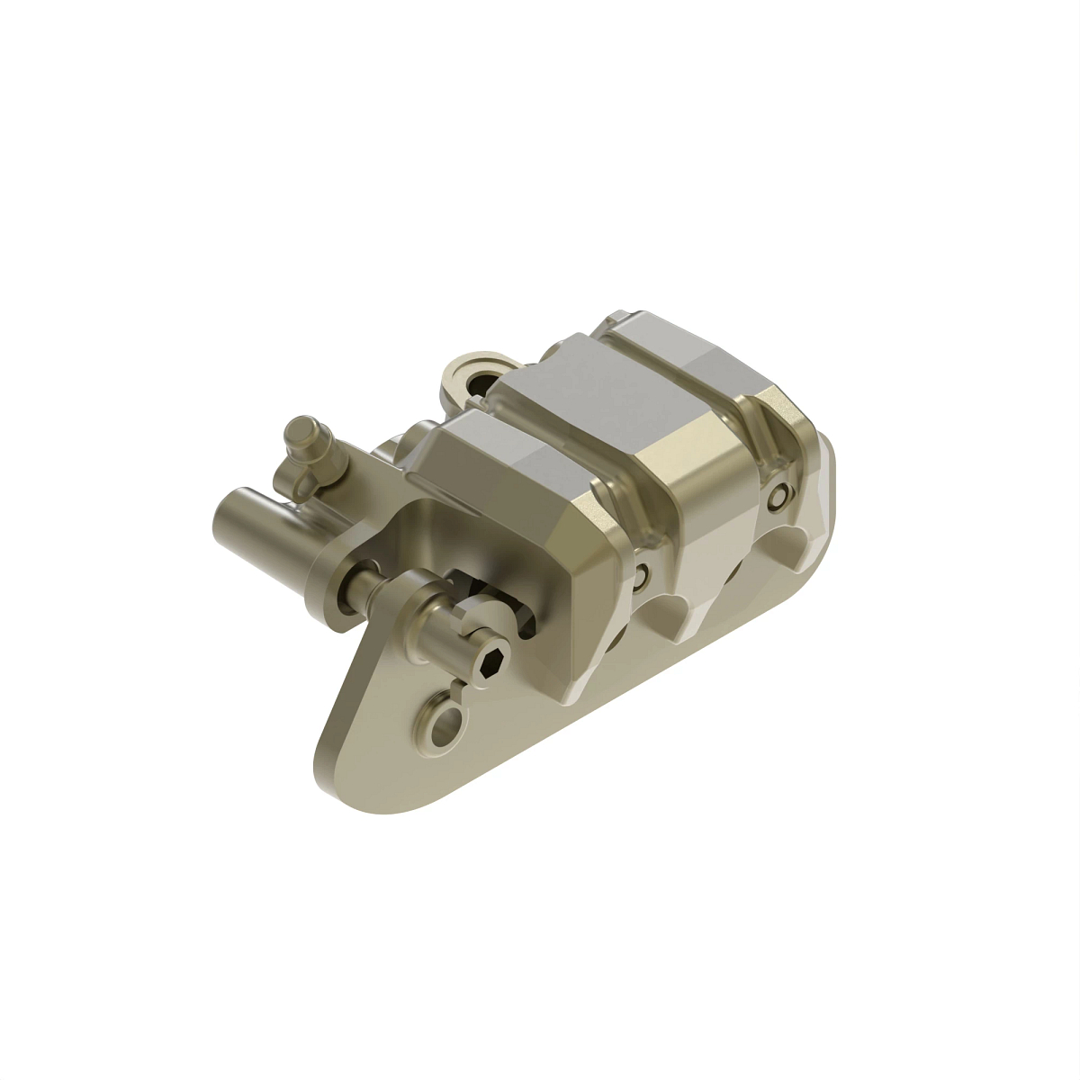 John Deere Left Side Front Disc Brake Caliper Assembly - AM140254