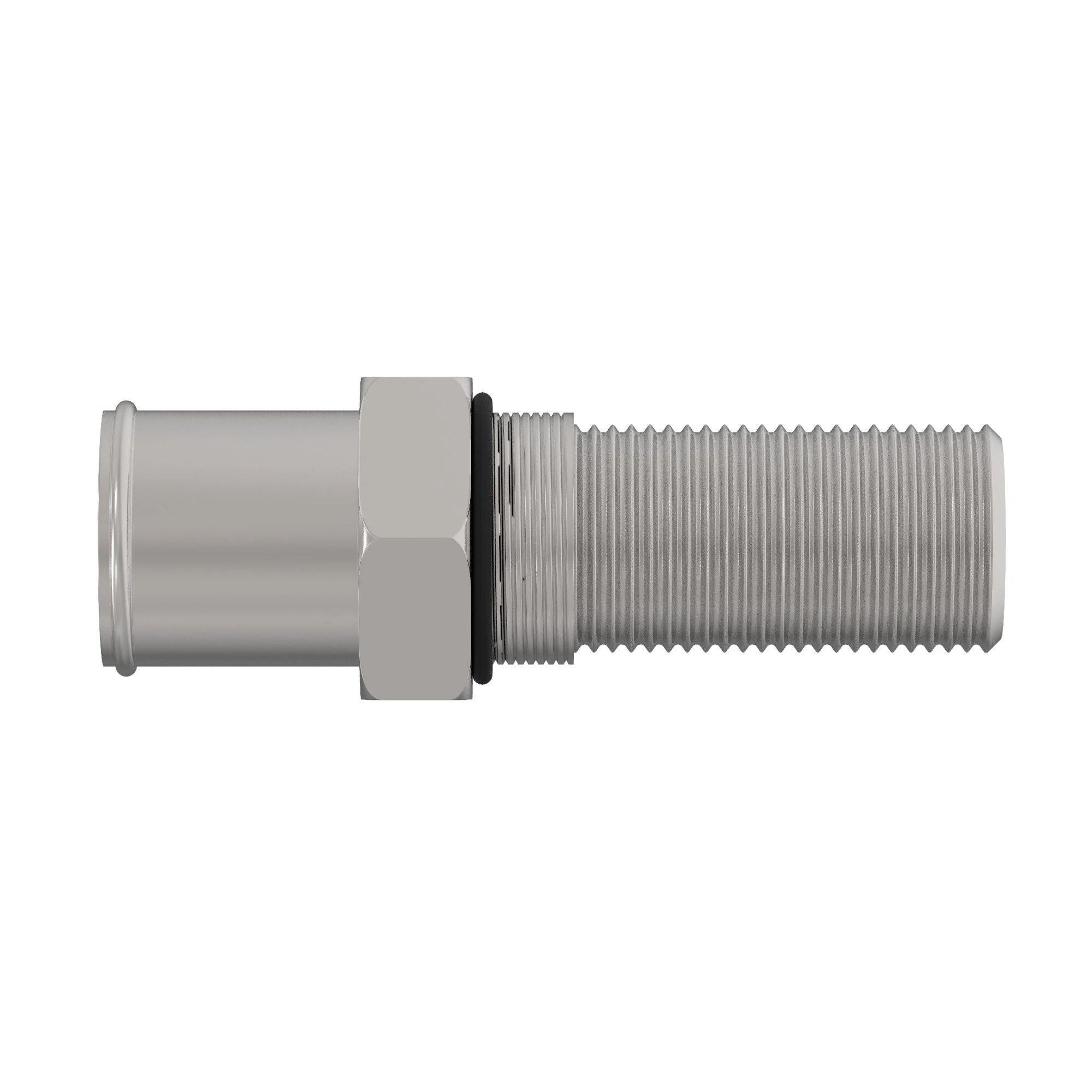 FITTING, ADAPTER, SCREENED, BEADED