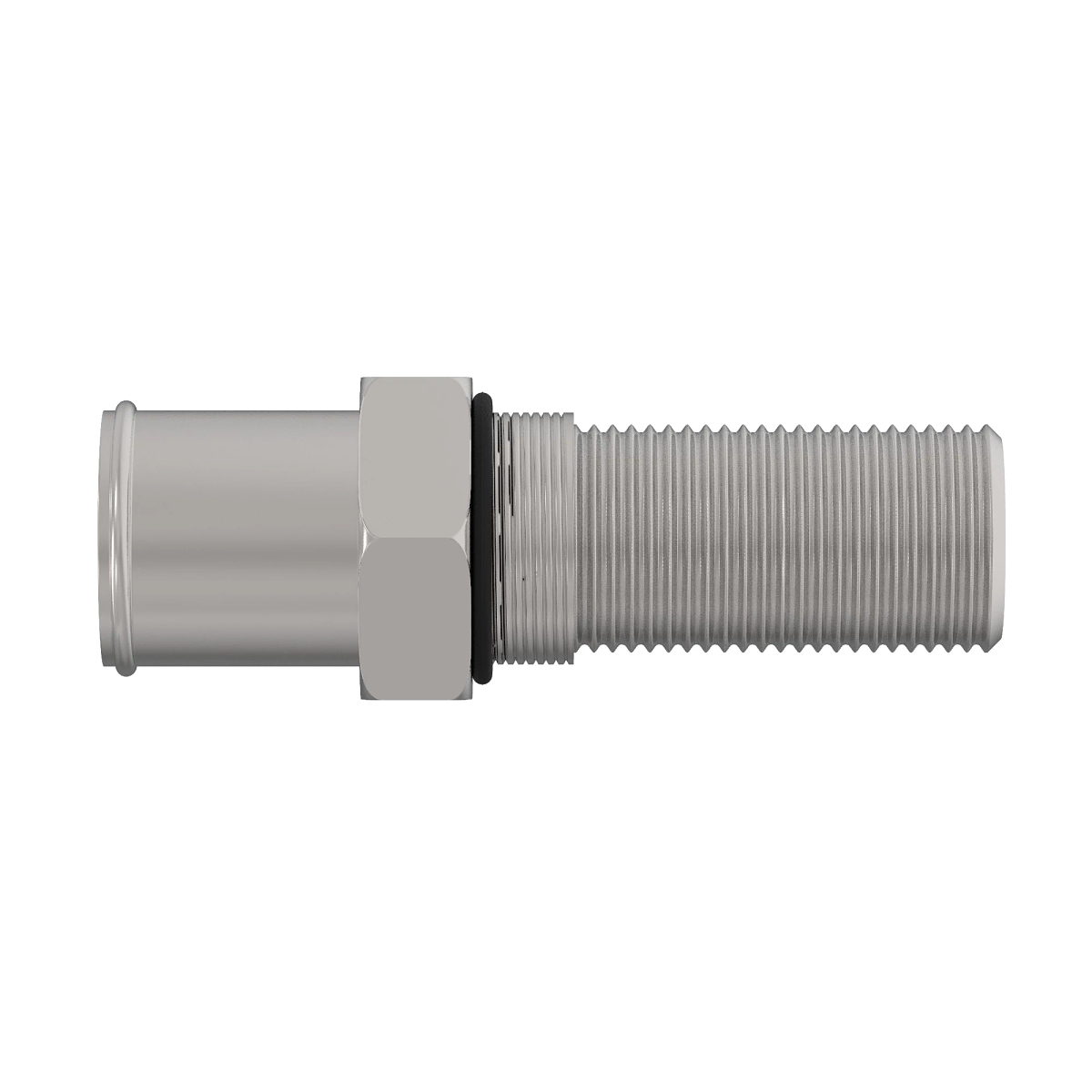 FITTING, ADAPTER, SCREENED, BEADED