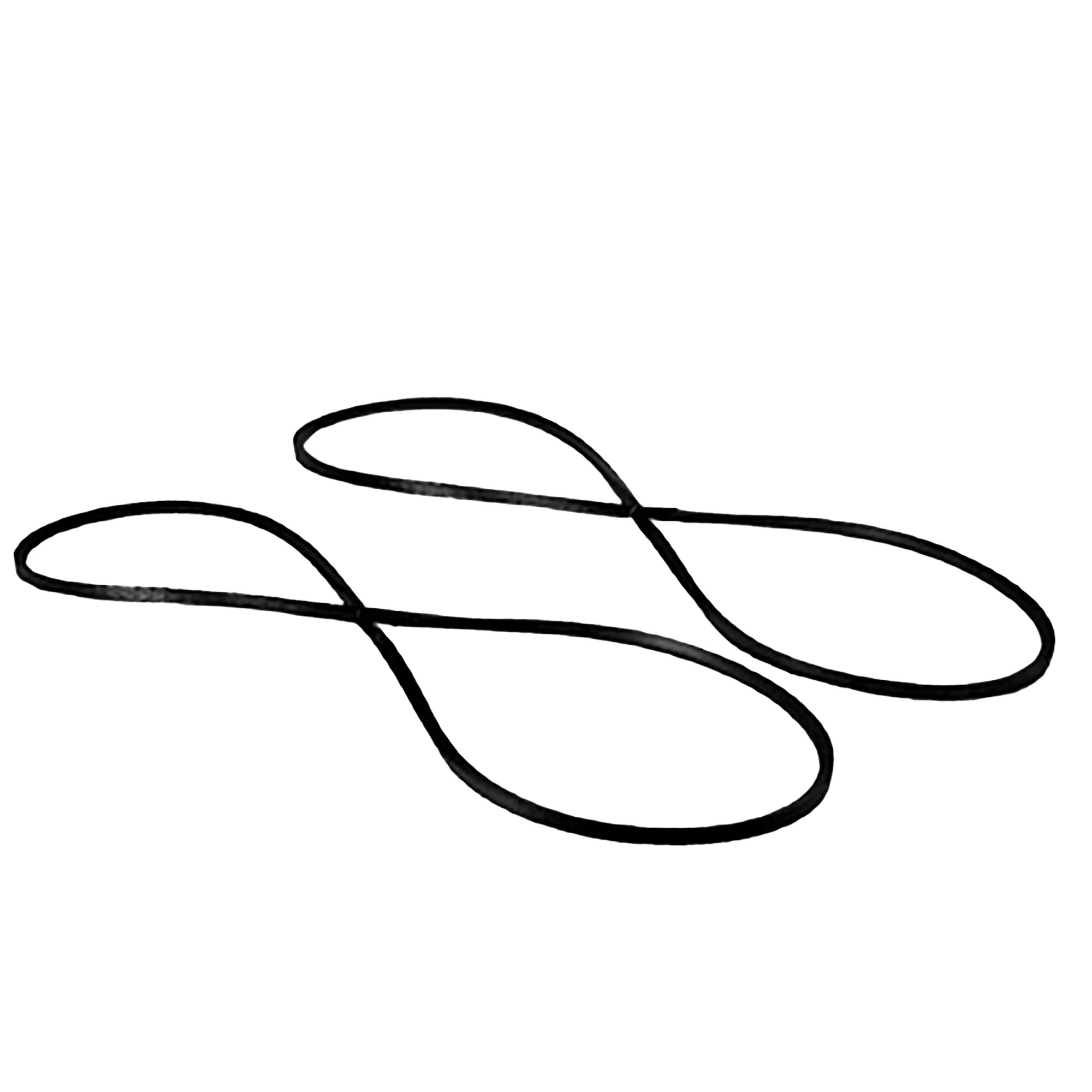 John Deere Engine Water Pump and Fan Belt Set, Effective Length 1499 mm (59 inch) - AR72036