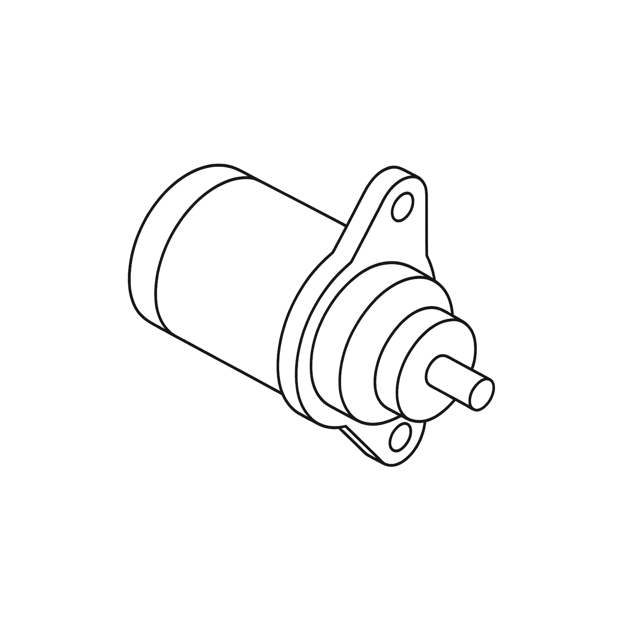 John Deere Fuel Shutoff Solenoid - AM124383