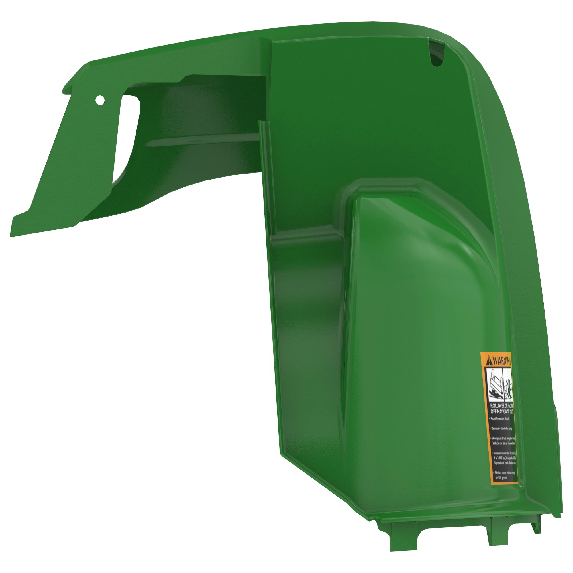 AM134742: Front Fender with Label, Right Side | Shop.Deere.com