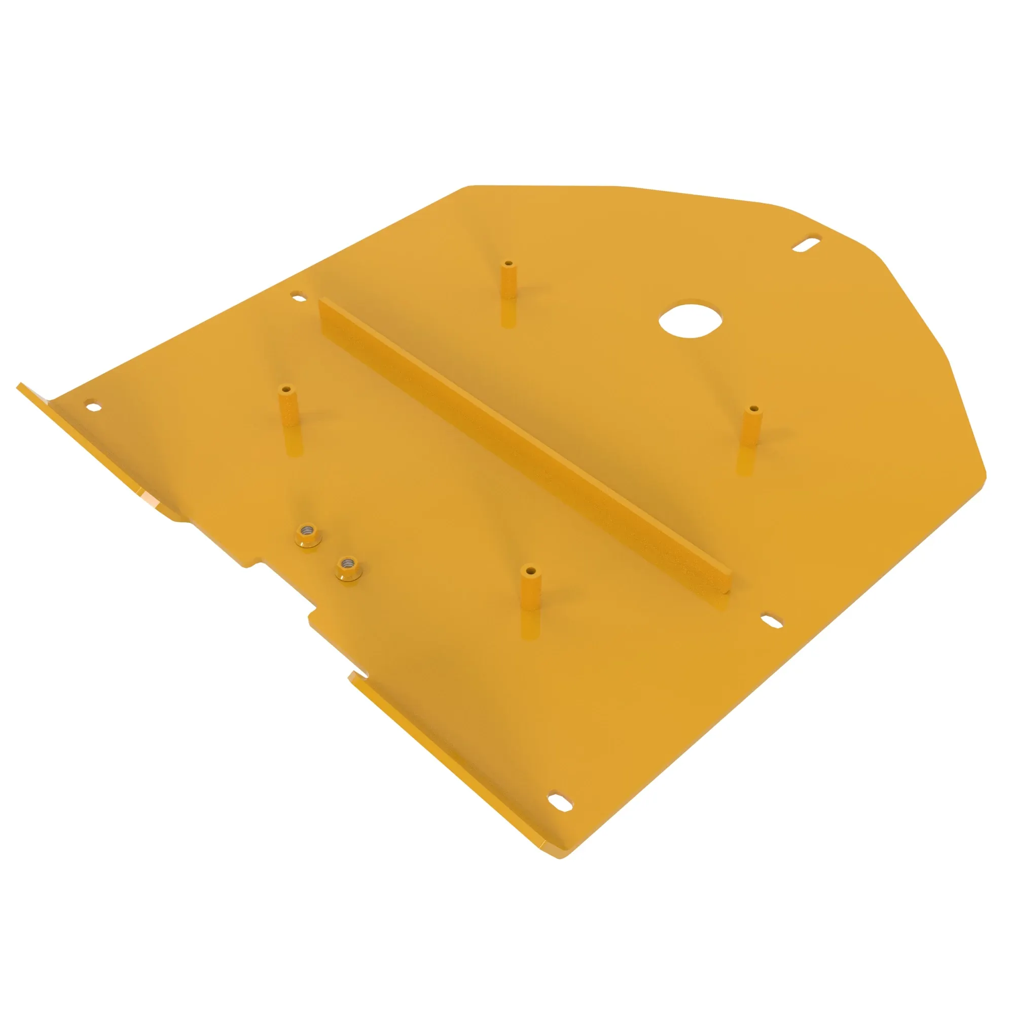 BOTTOM GUARD, LOADER FRAME 444K
