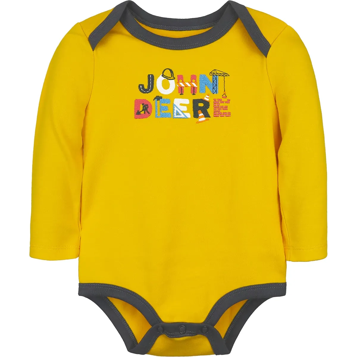 Construction Artwork Long Sleeve Bodyshirt