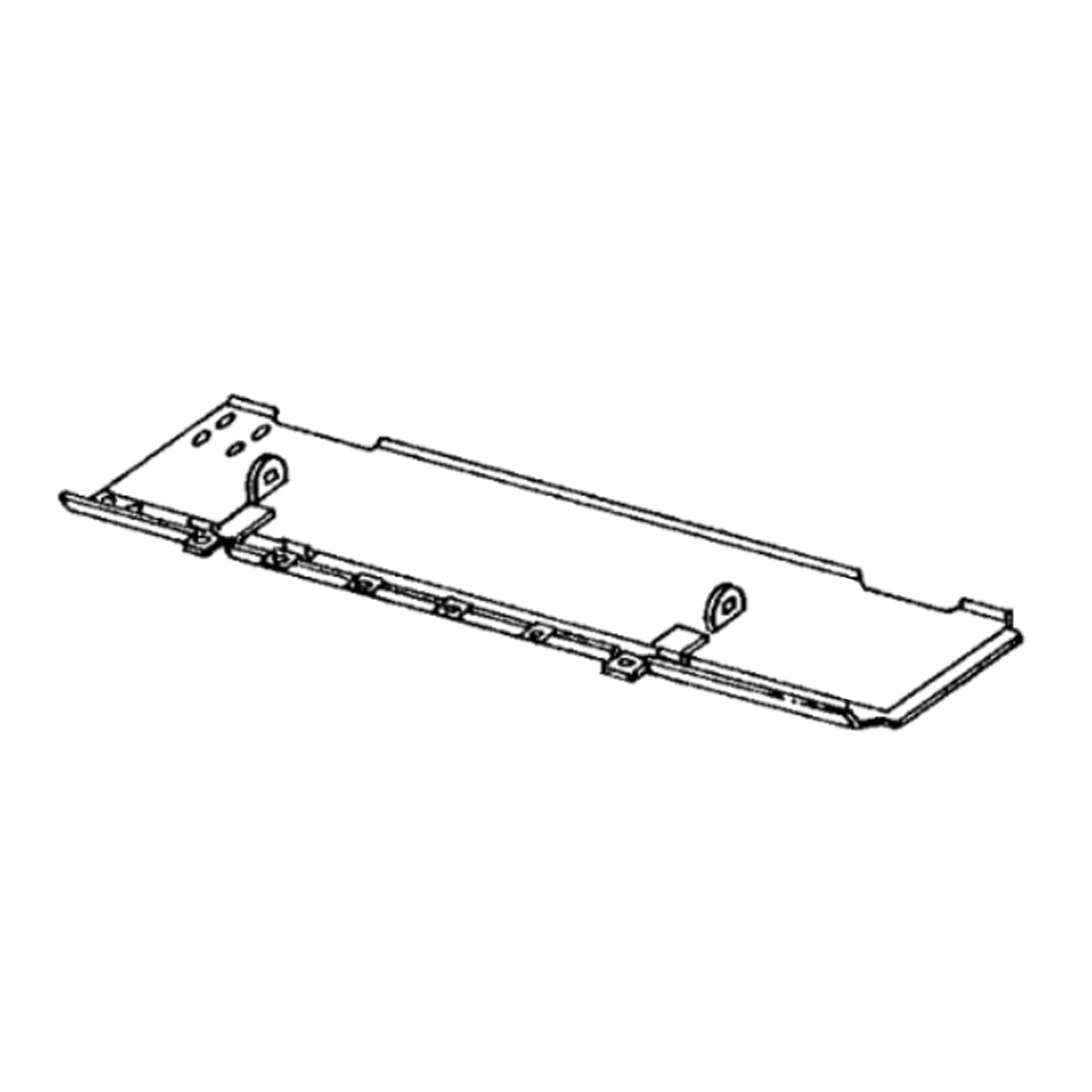 John Deere Right Side Skid Shoe - AH153692