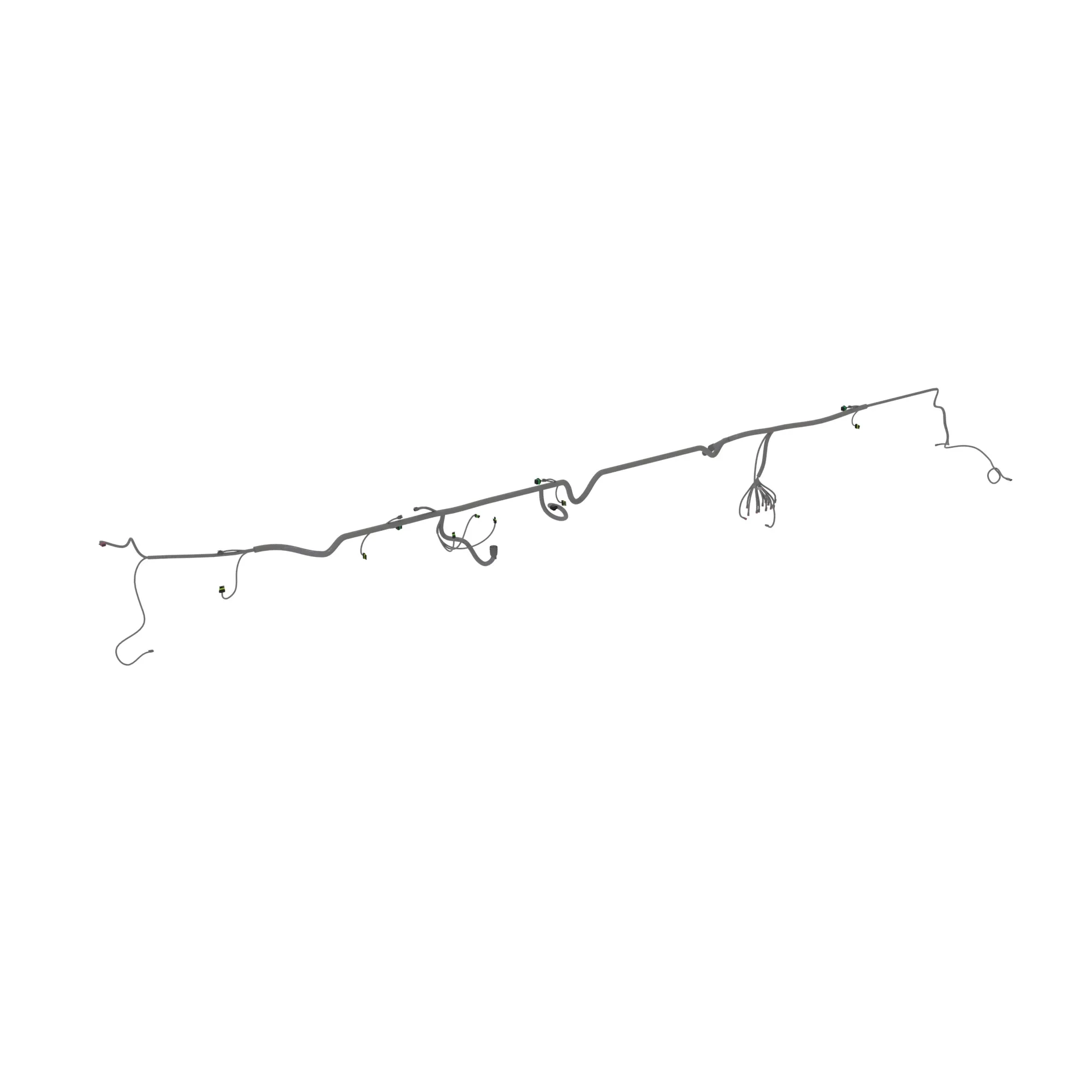 John Deere Backbone Left Side Wiring Harness - AA92880