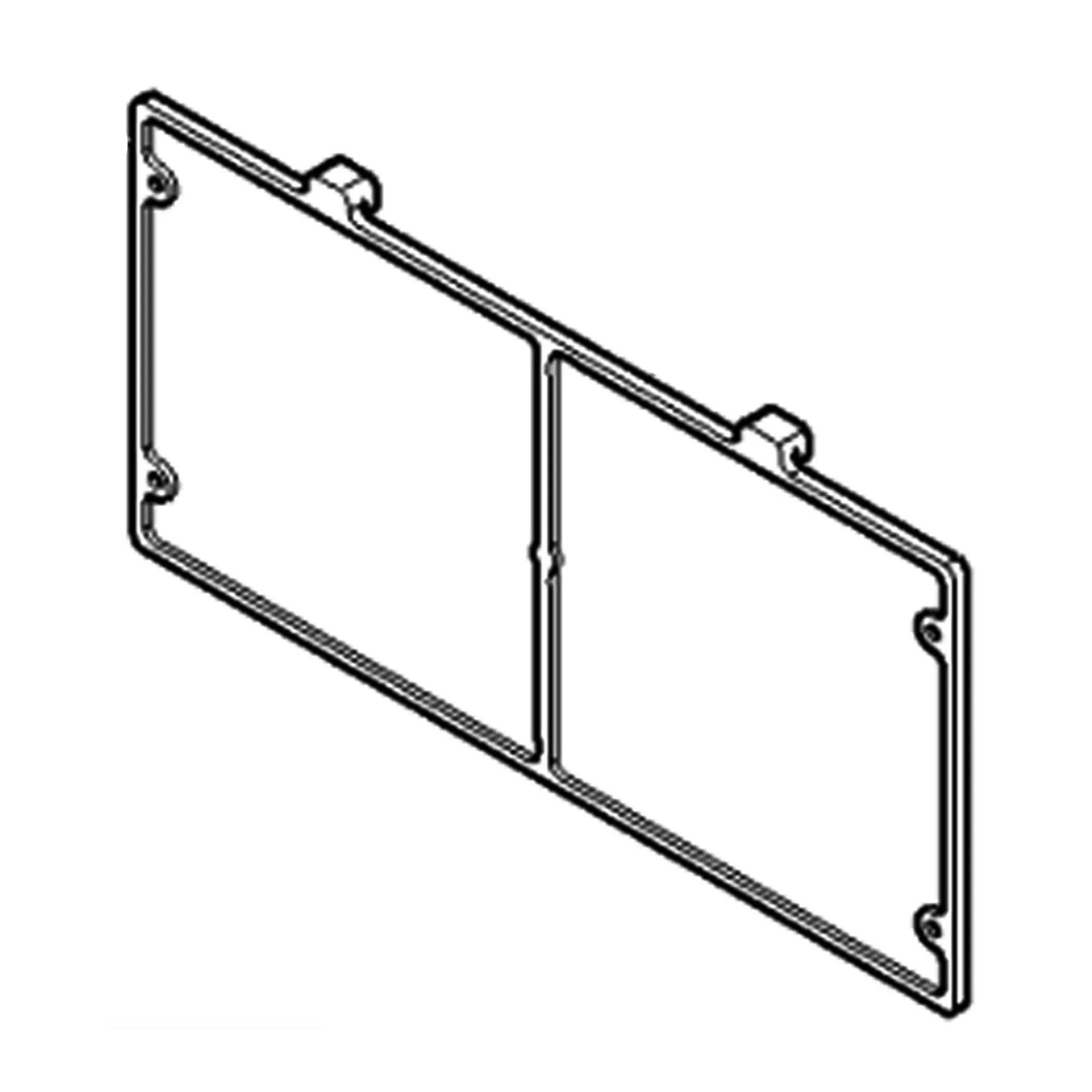 John Deere 17 Row Charge Air Cooler Screen Attachment - BSJ10659