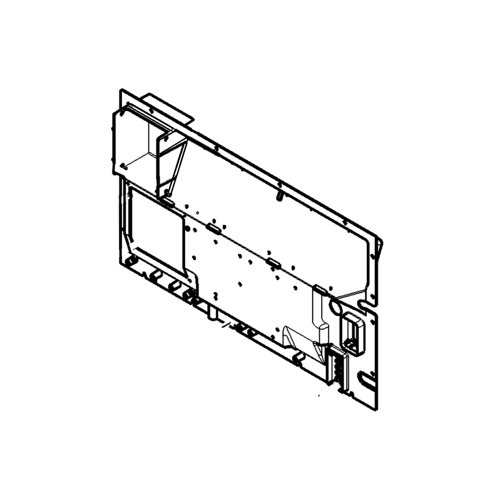 John Deere Air Conditioner Compartment Cover - RE223994