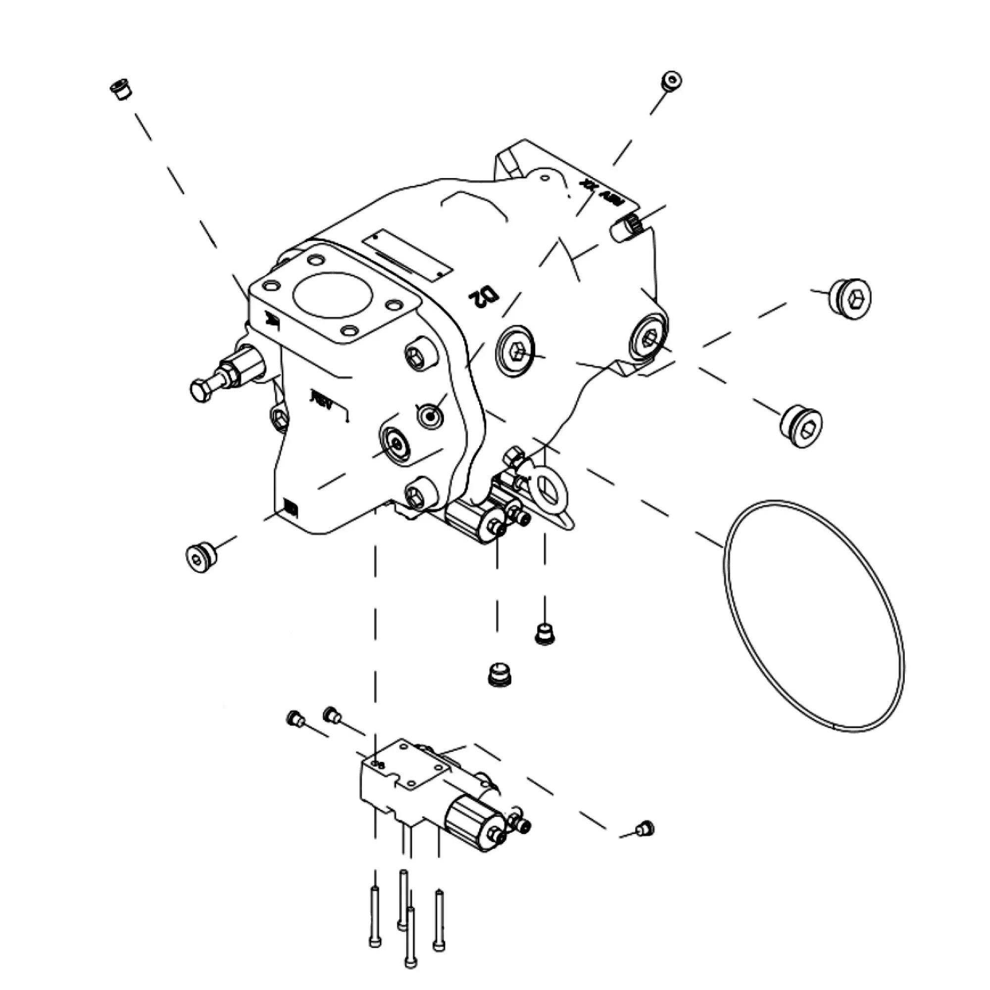 John Deere Reman REMAN Max Displacment Limiter - AT429192
