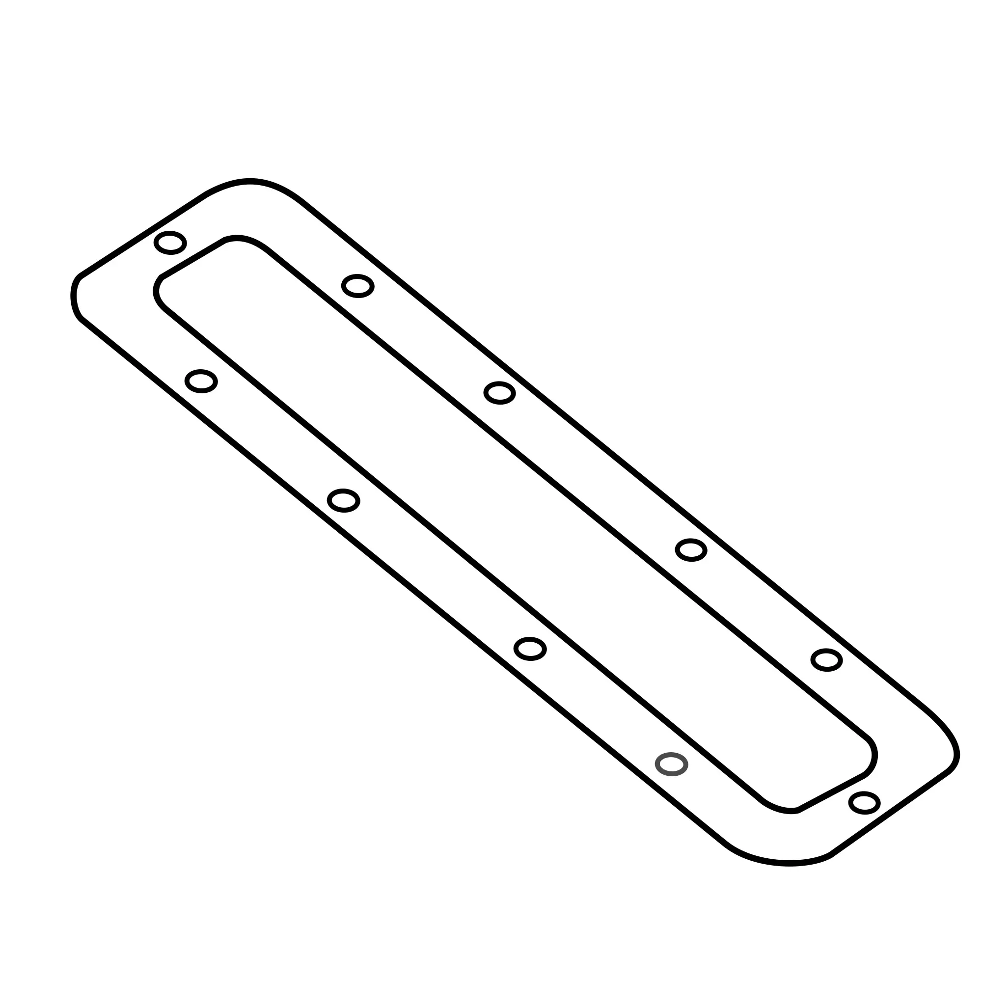 John Deere Final Drive Pan Gasket - M2226T