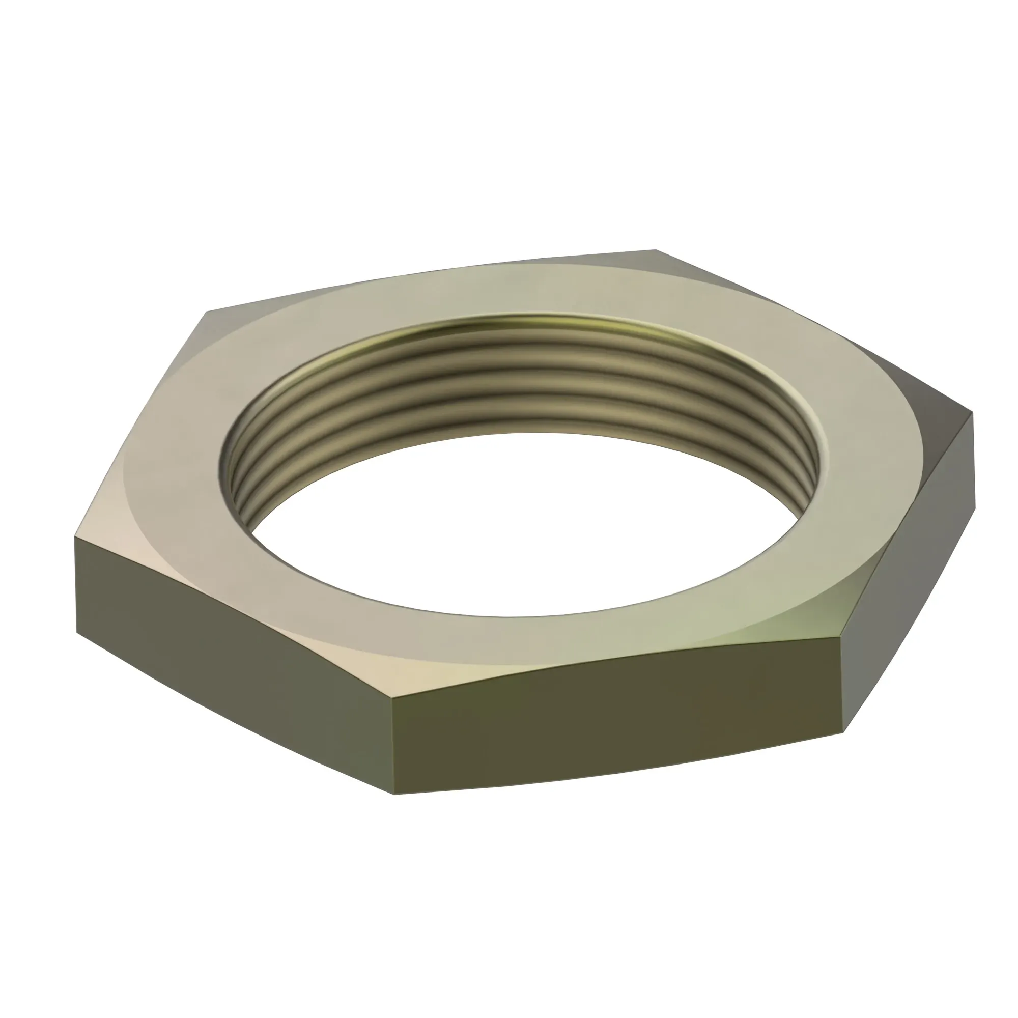 John Deere Hexagonal Prevailing Torque Nut, M22 - M136842