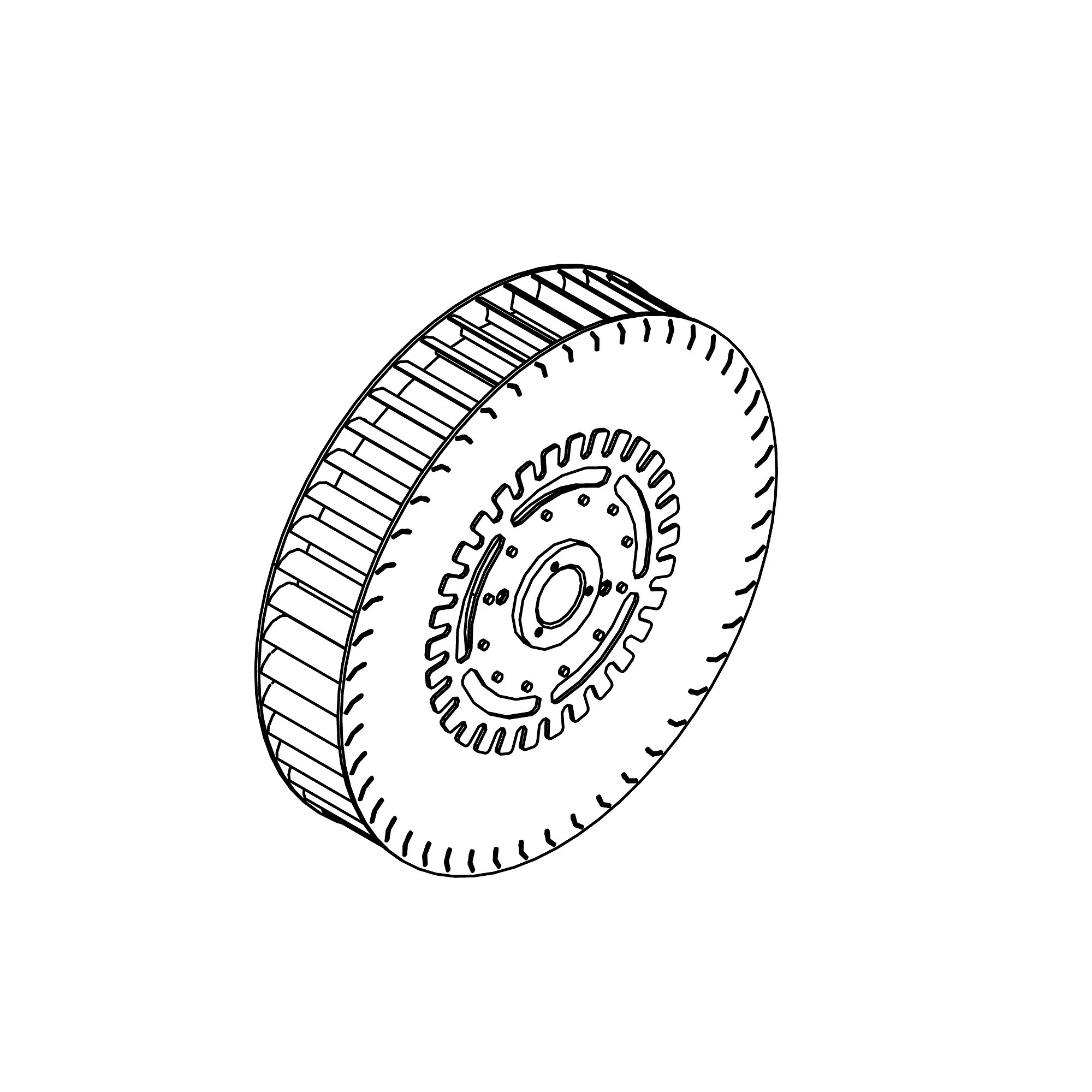 BLOWER FAN, ROTOR,FAN,17.4,3.2,CCW,