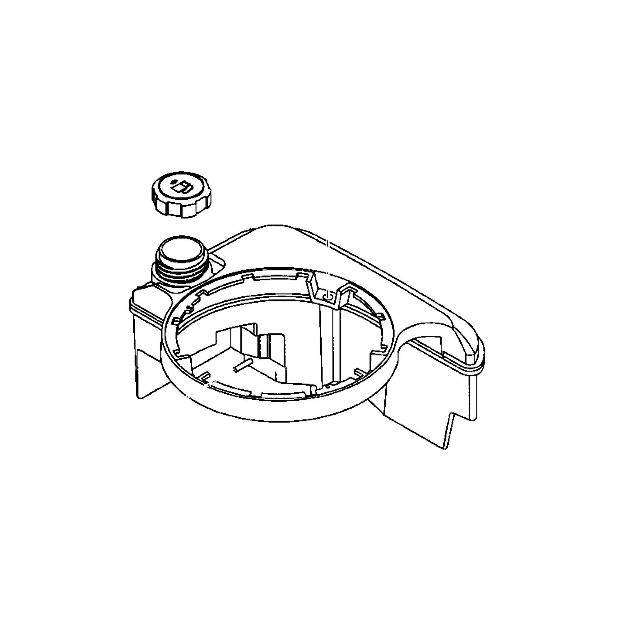 John Deere Engine Fuel tank - MIA11561