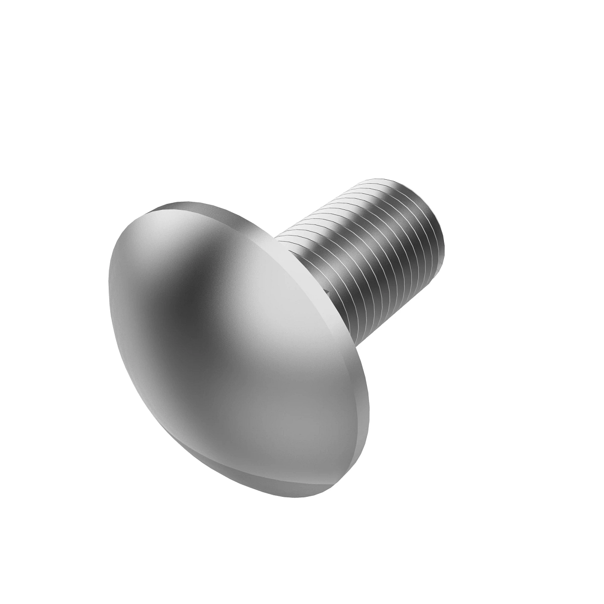 Bolt, Rd HD Sq Long Neck, Metric