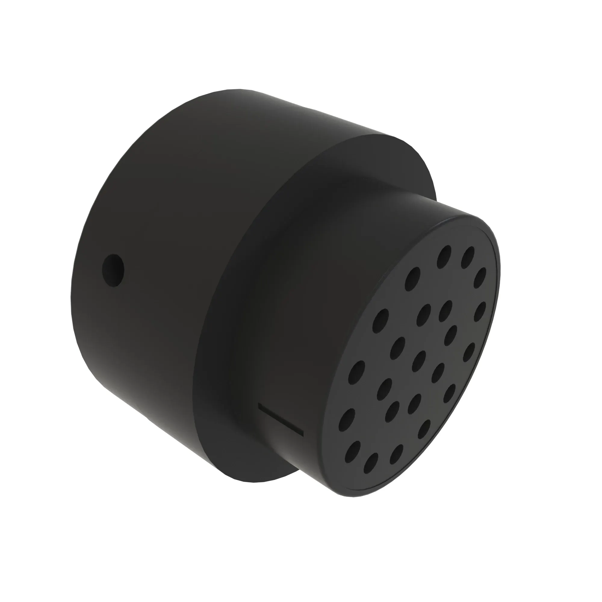 CONN DEUTSCH HDP20 23W MS BLK PLSTC