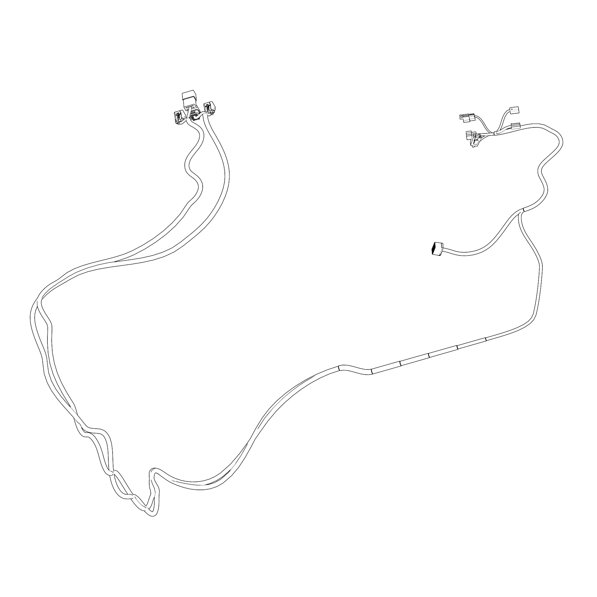 John Deere GPS Wiring Harness - AM144255