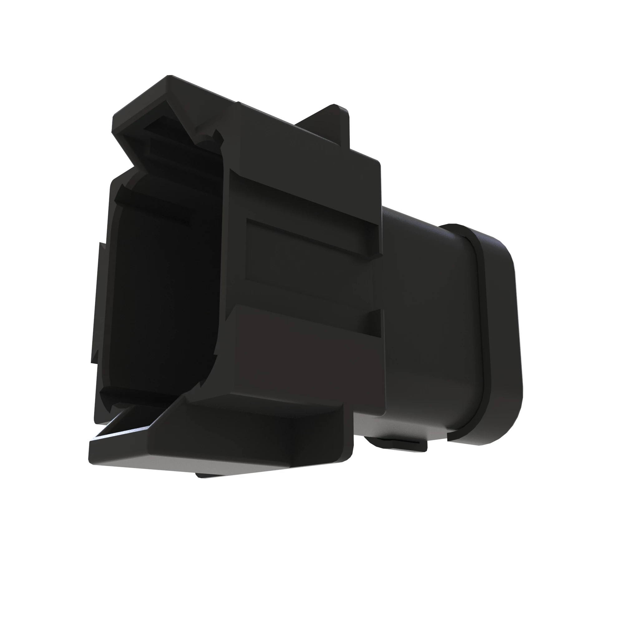 CONN DEUTSCH DT 8W FS BLK PLSTC