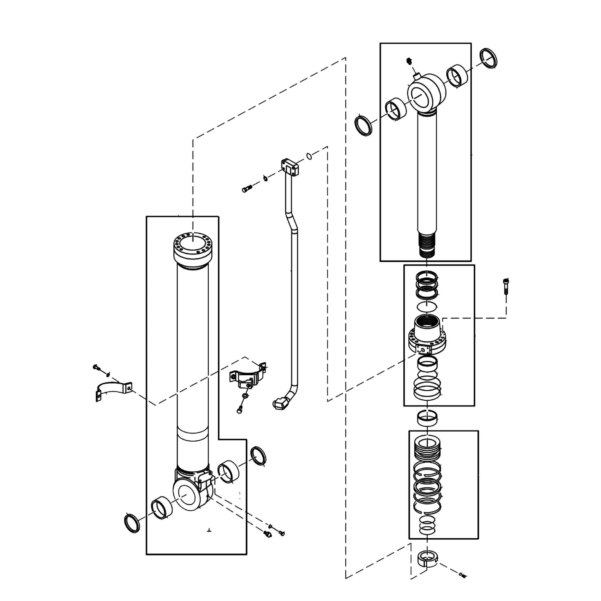 John Deere Bucket Cylinder Seal Kit - FYA00007745