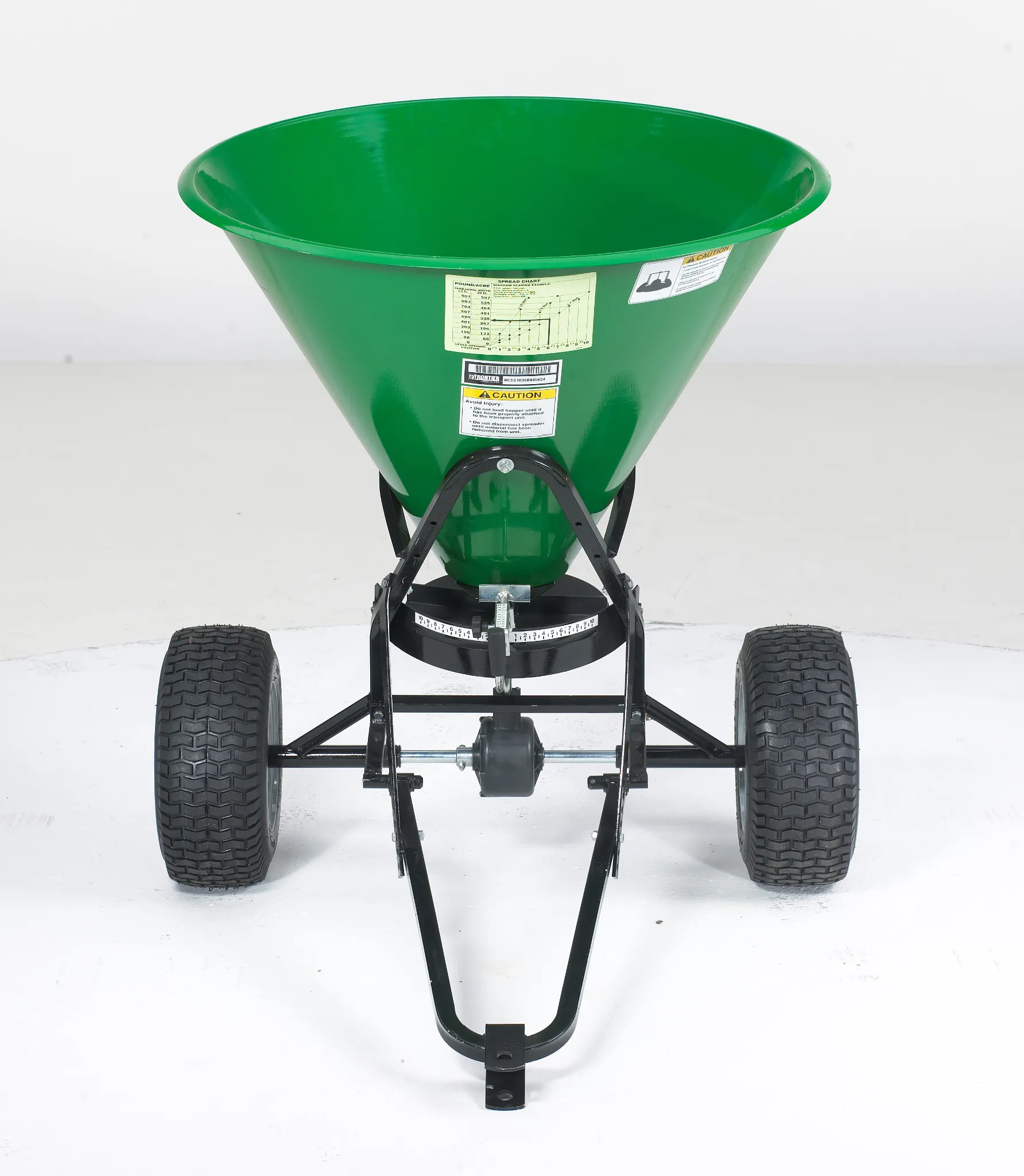 Studio view of hitch of the SS1035B Spreader