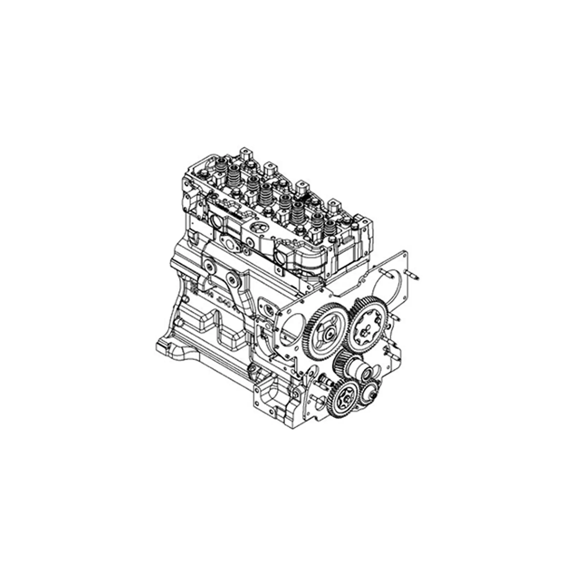 John Deere Reman REMAN Complete Block Assembly - SE501770