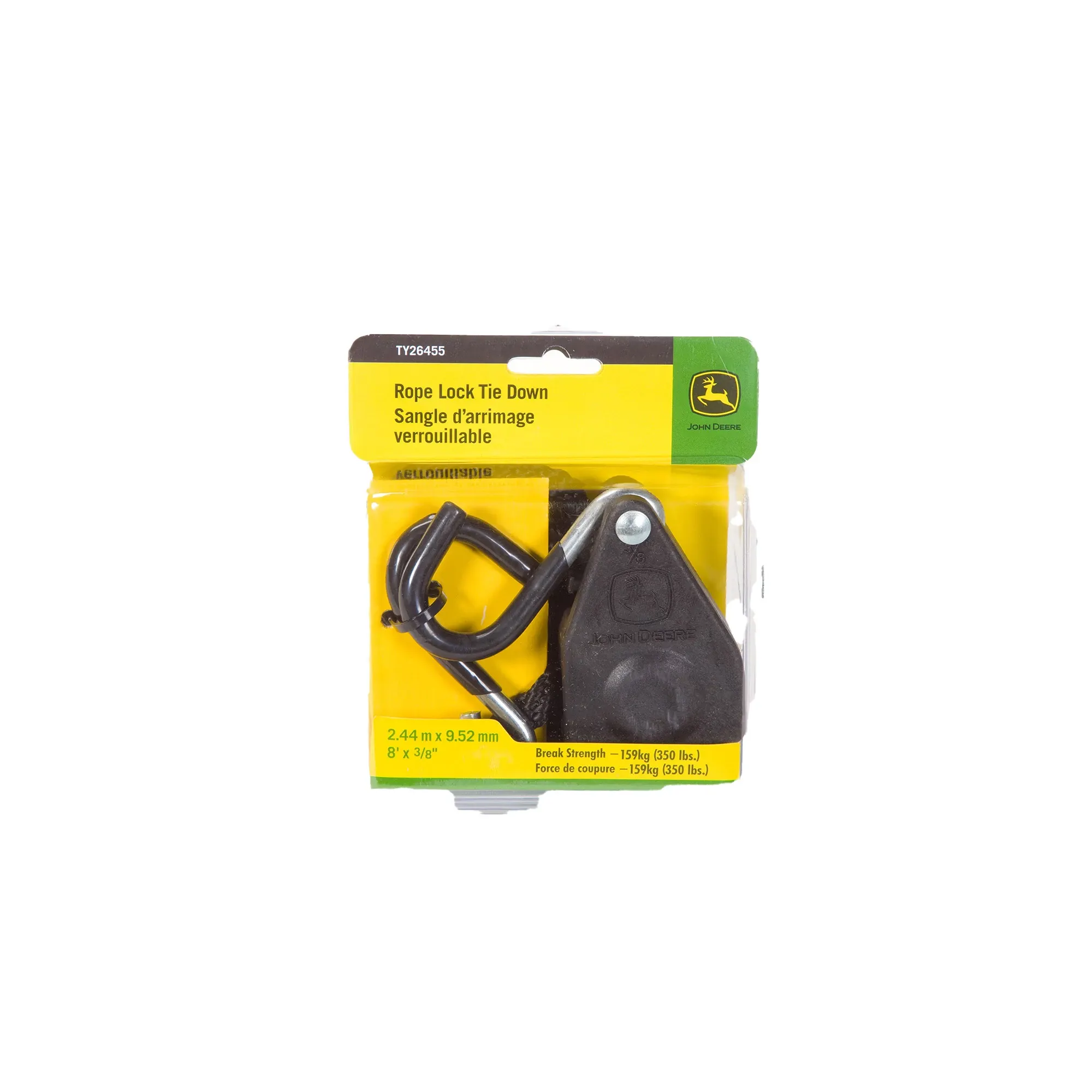 John Deere Rope Lock Tie Down Ratchet, 3/8 inch - TY26455