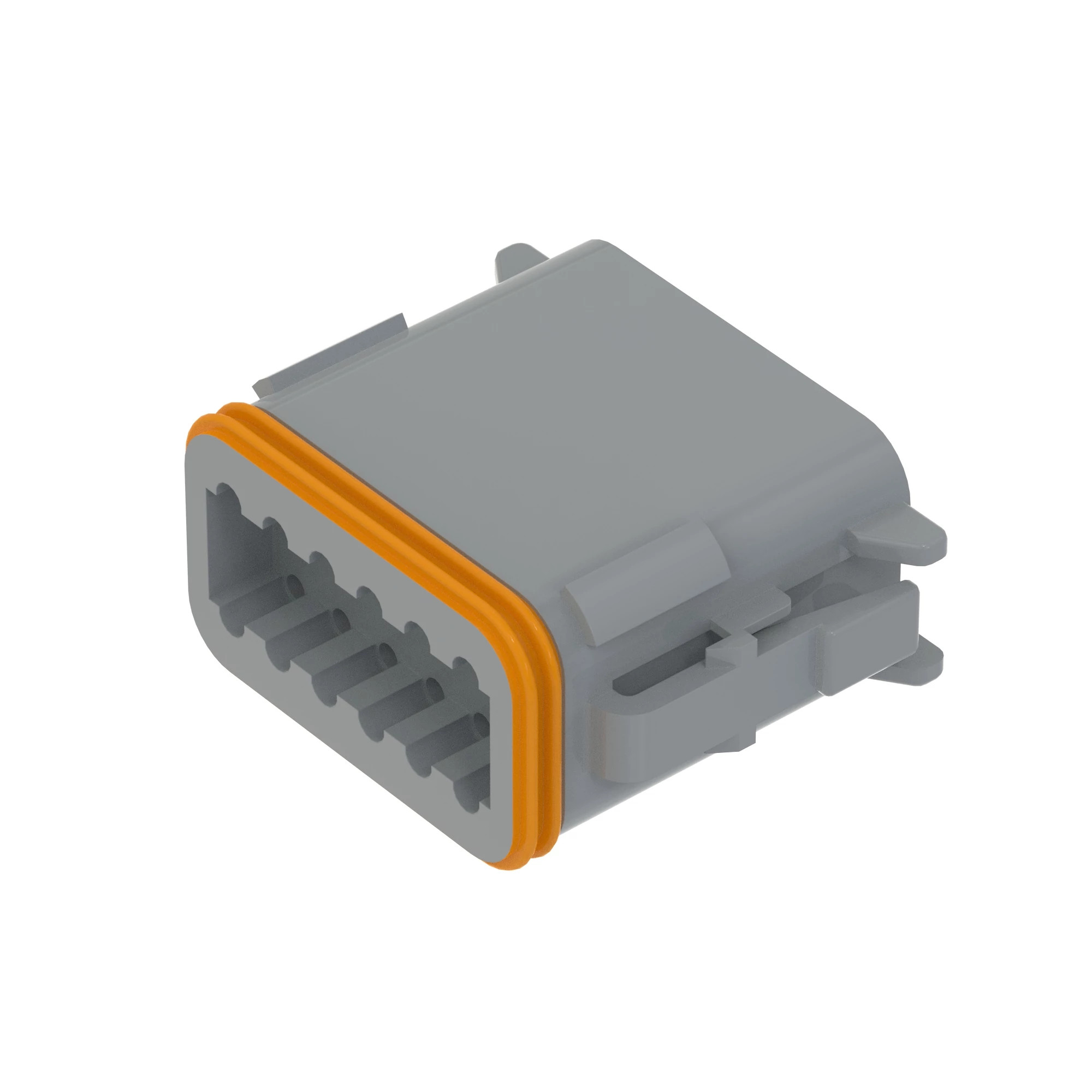 CONN DEUTSCH DT 12W MS GRY PLSTC